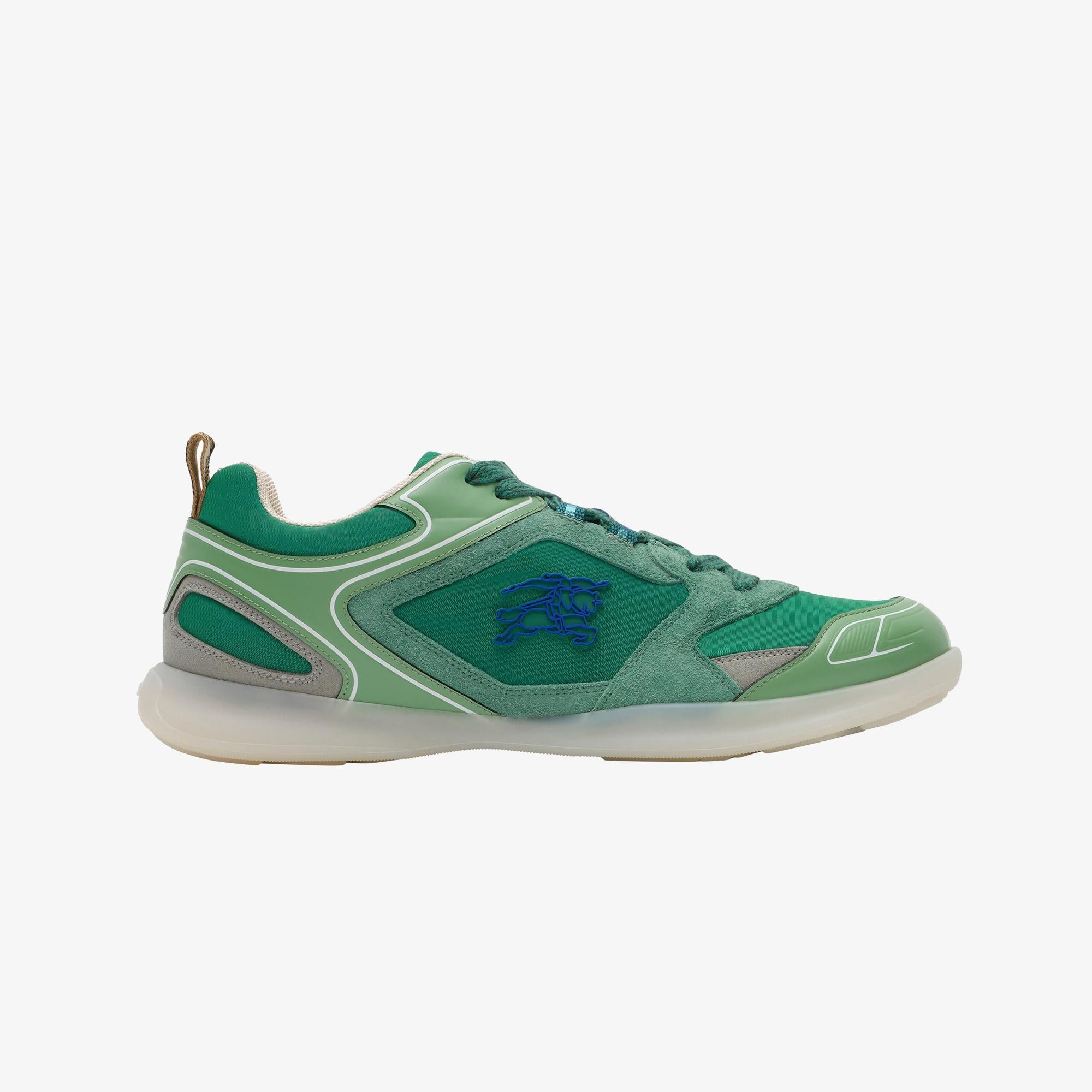 Burberry Matrix Sport Erkek Yeşil Sneaker