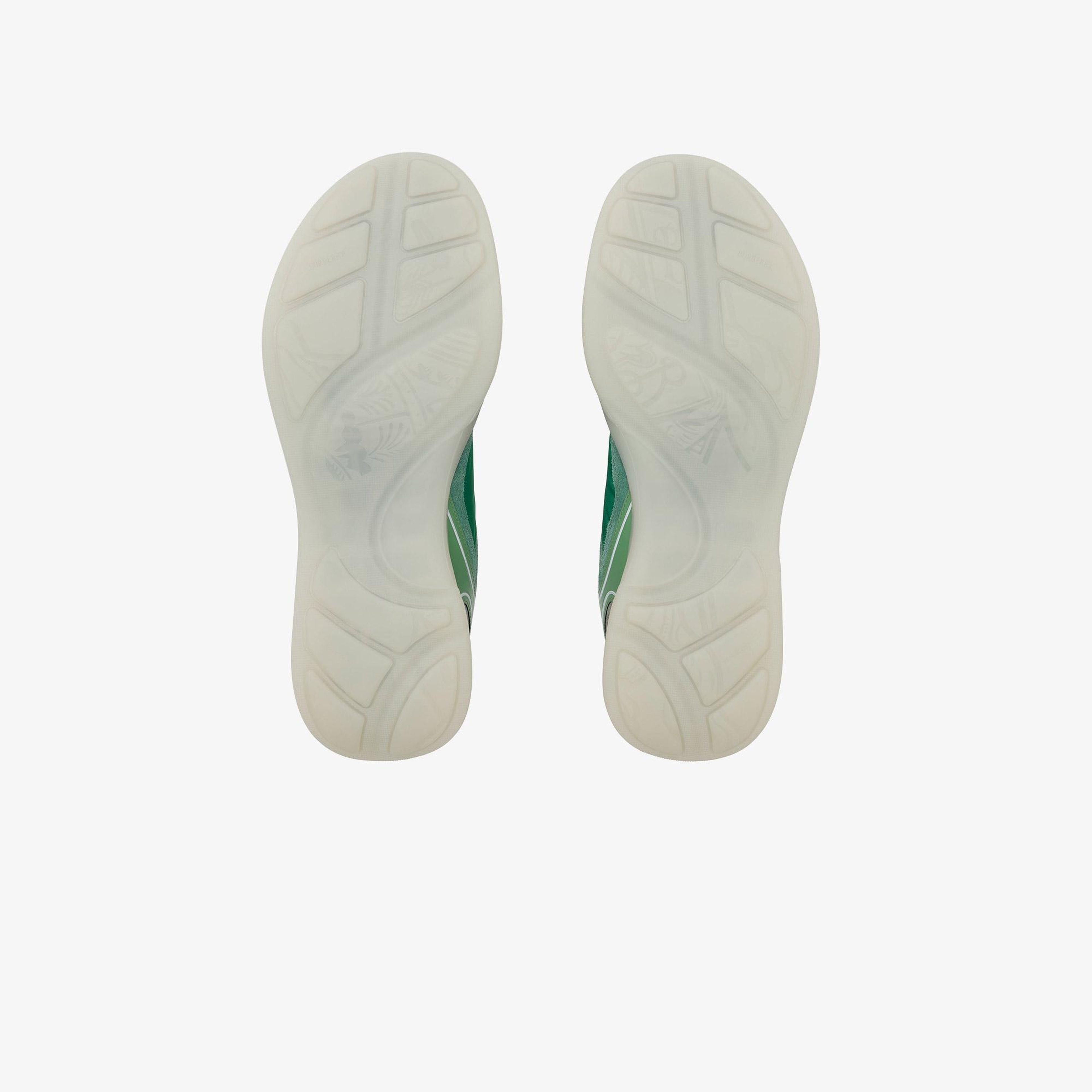 Burberry Matrix Sport Erkek Yeşil Sneaker