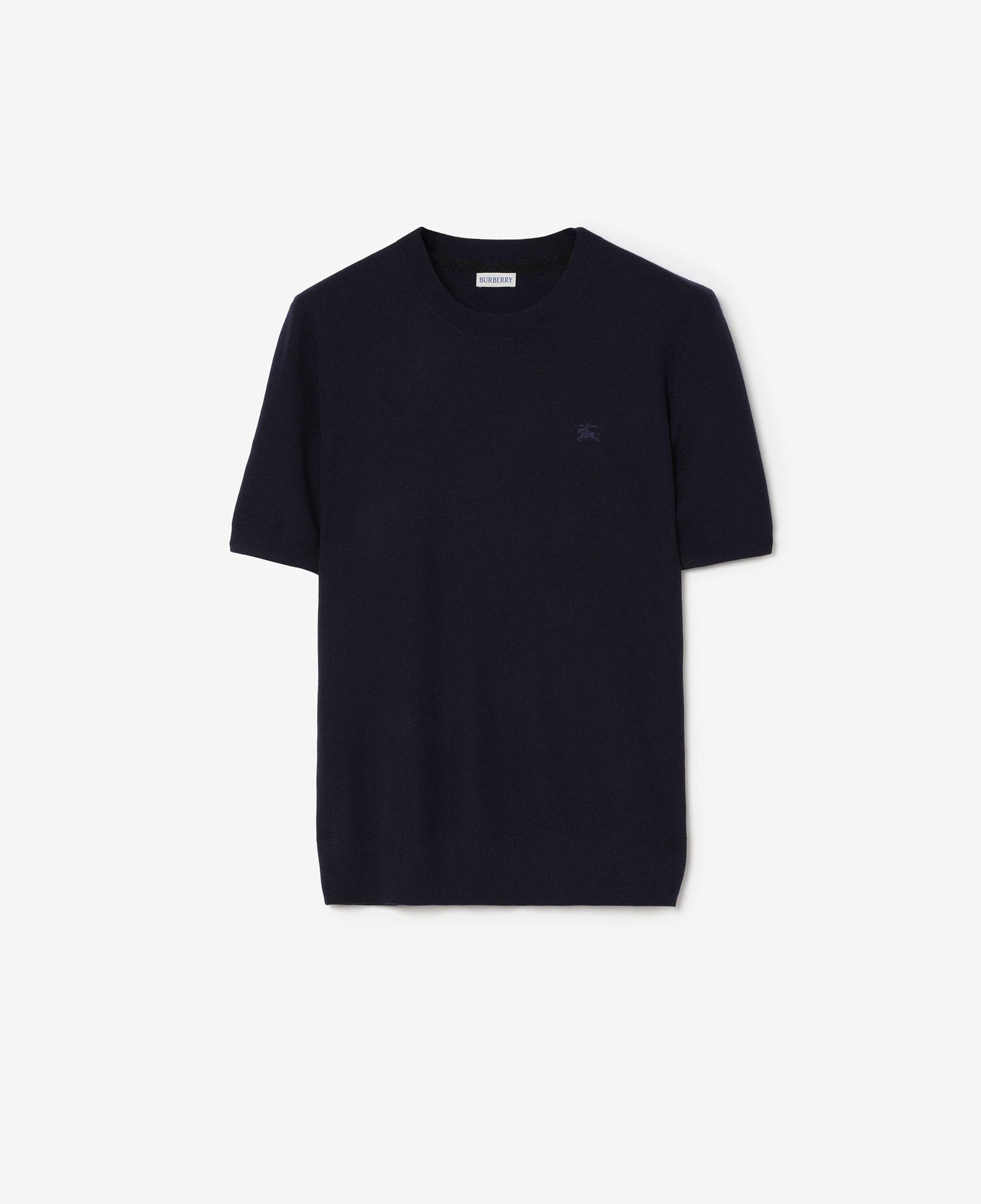 Burberry Cashmere Erkek Lacivert Trıko
