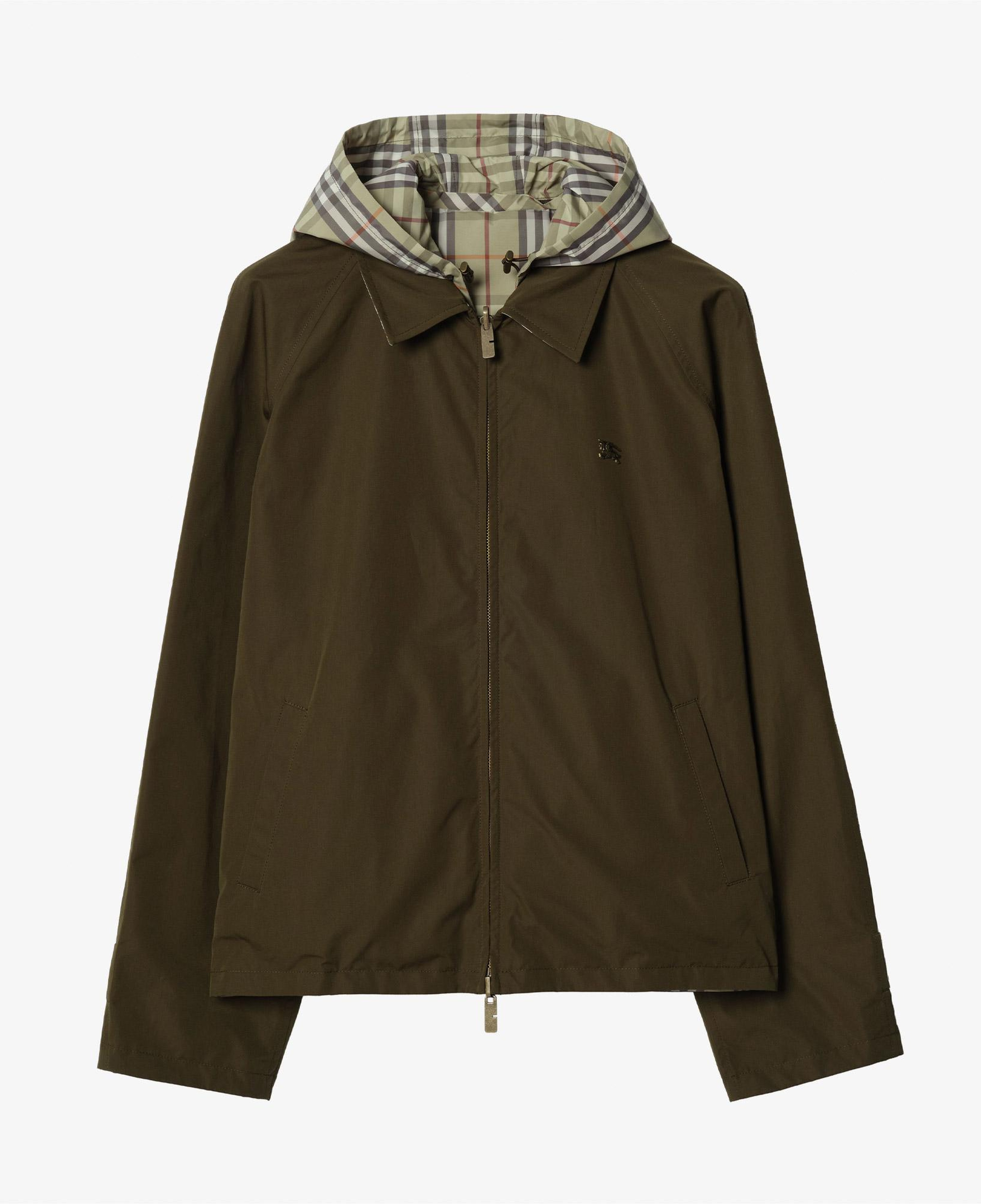 Burberry Reversible Check Cotton Erkek Haki Mont