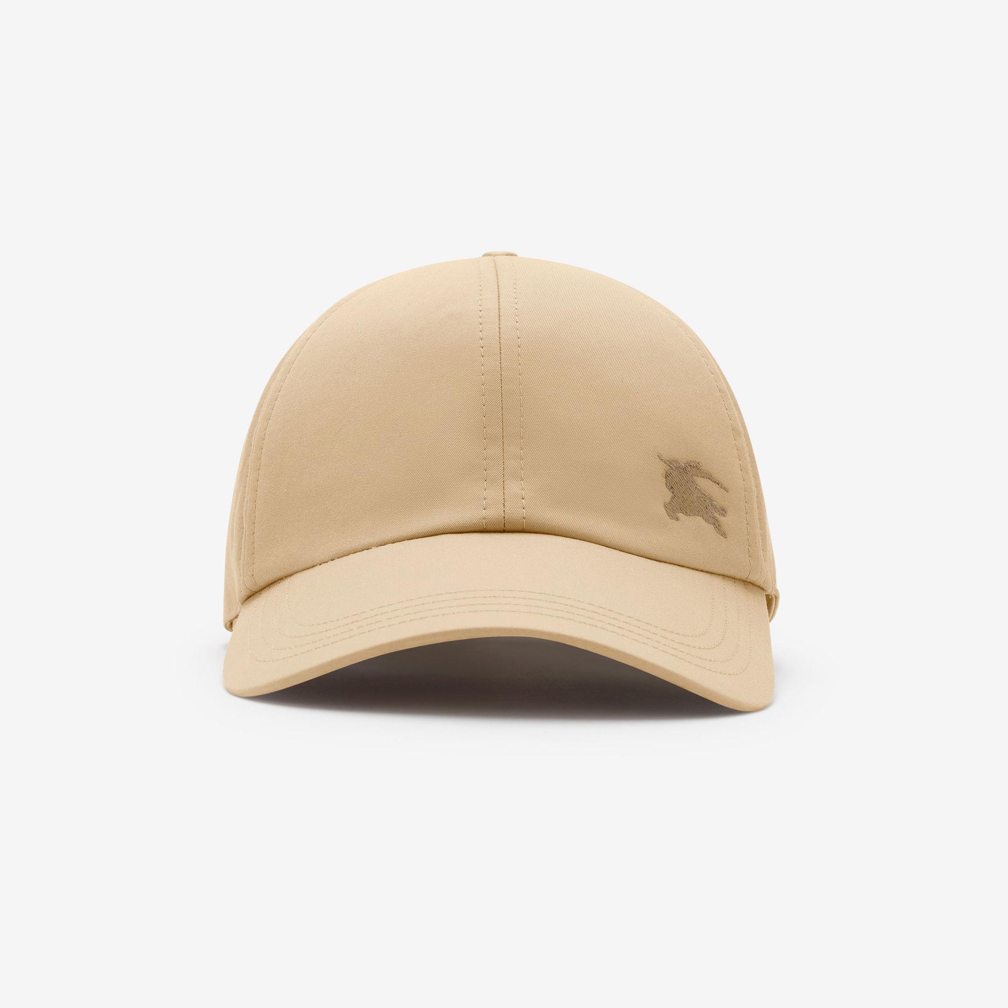 Burberry Gabardine Baseball Erkek Krem Şapka