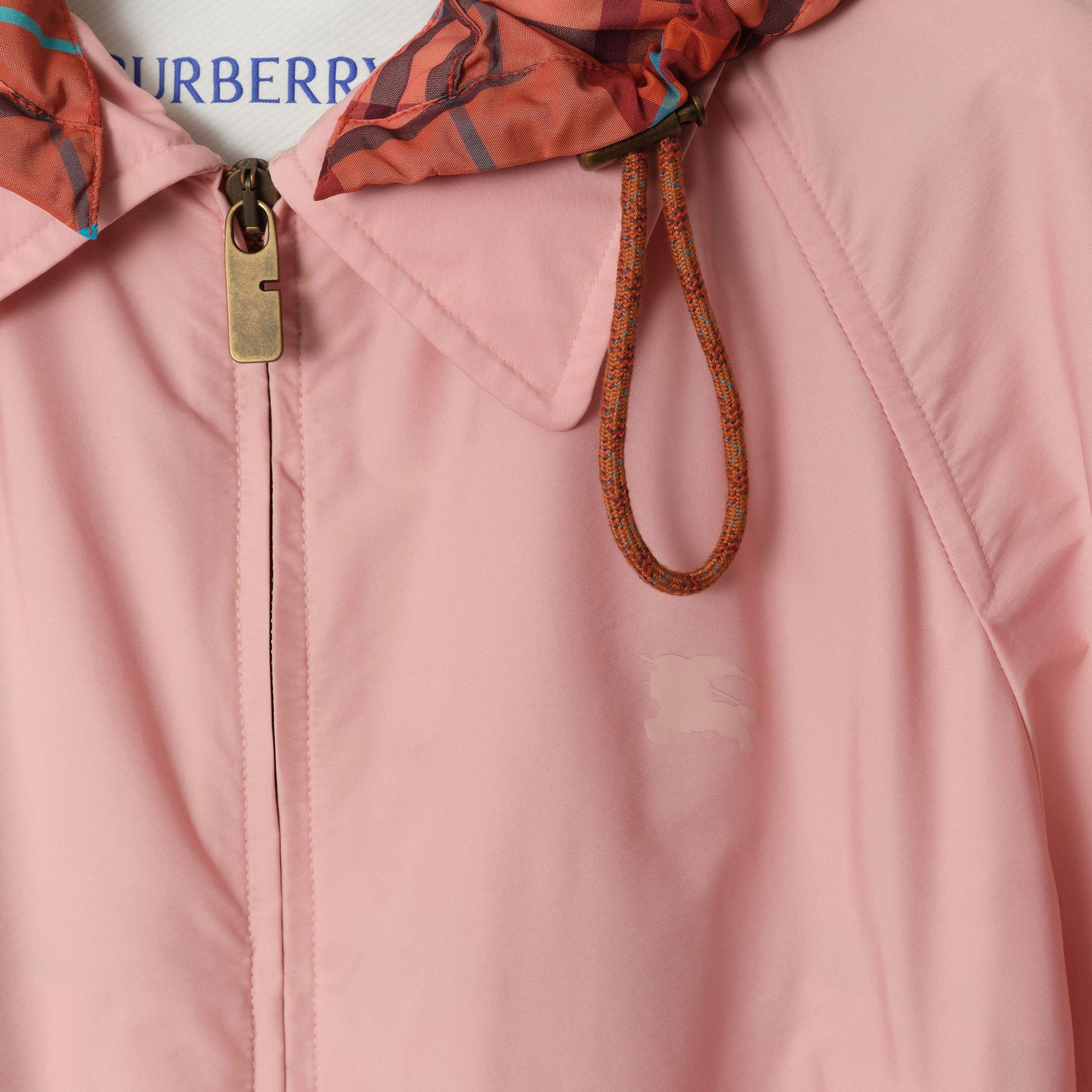 Burberry Cropped Newcott Hooded Kadın Pembe Mont