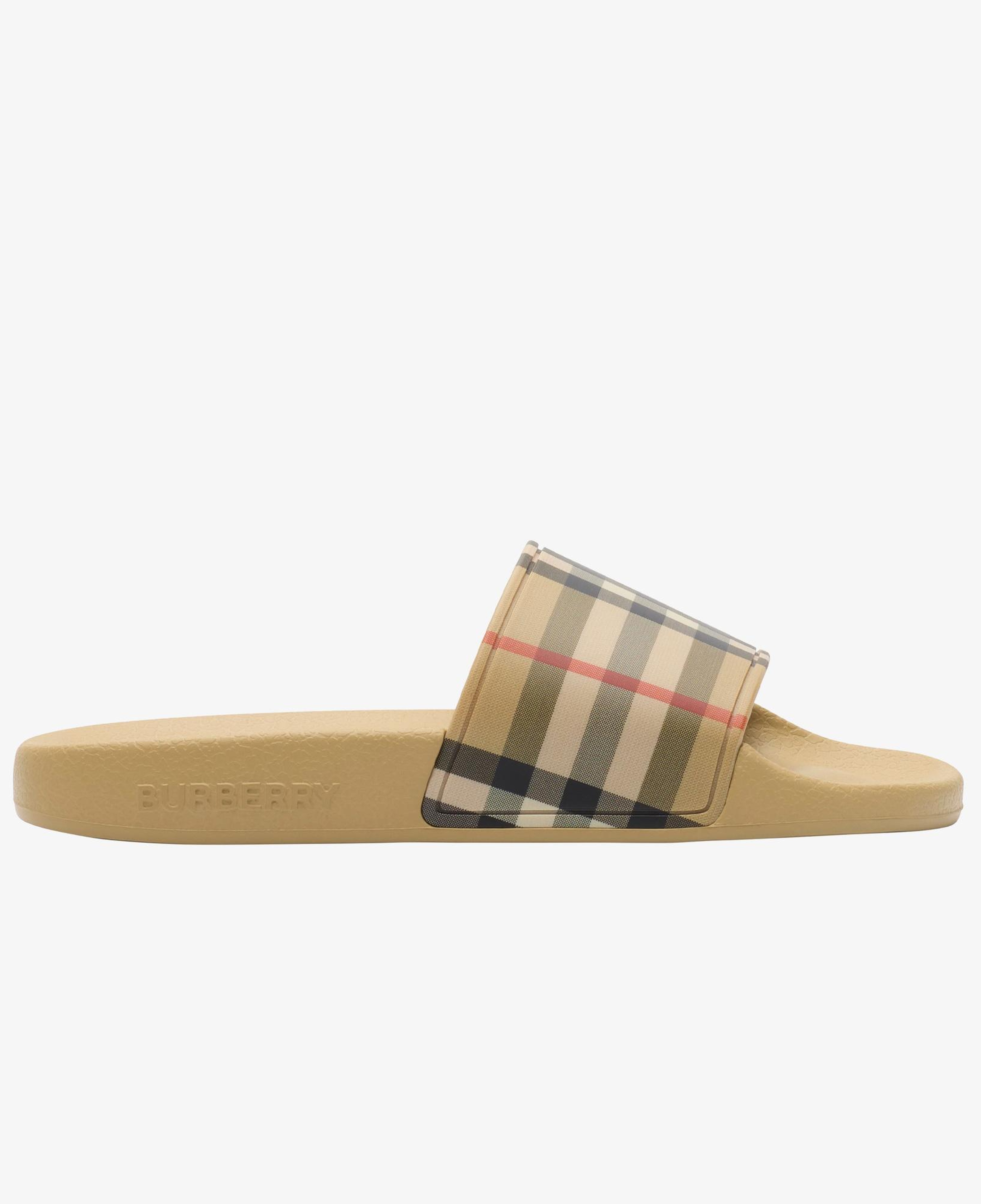 Burberry Check Çocuk Bej Sandalet