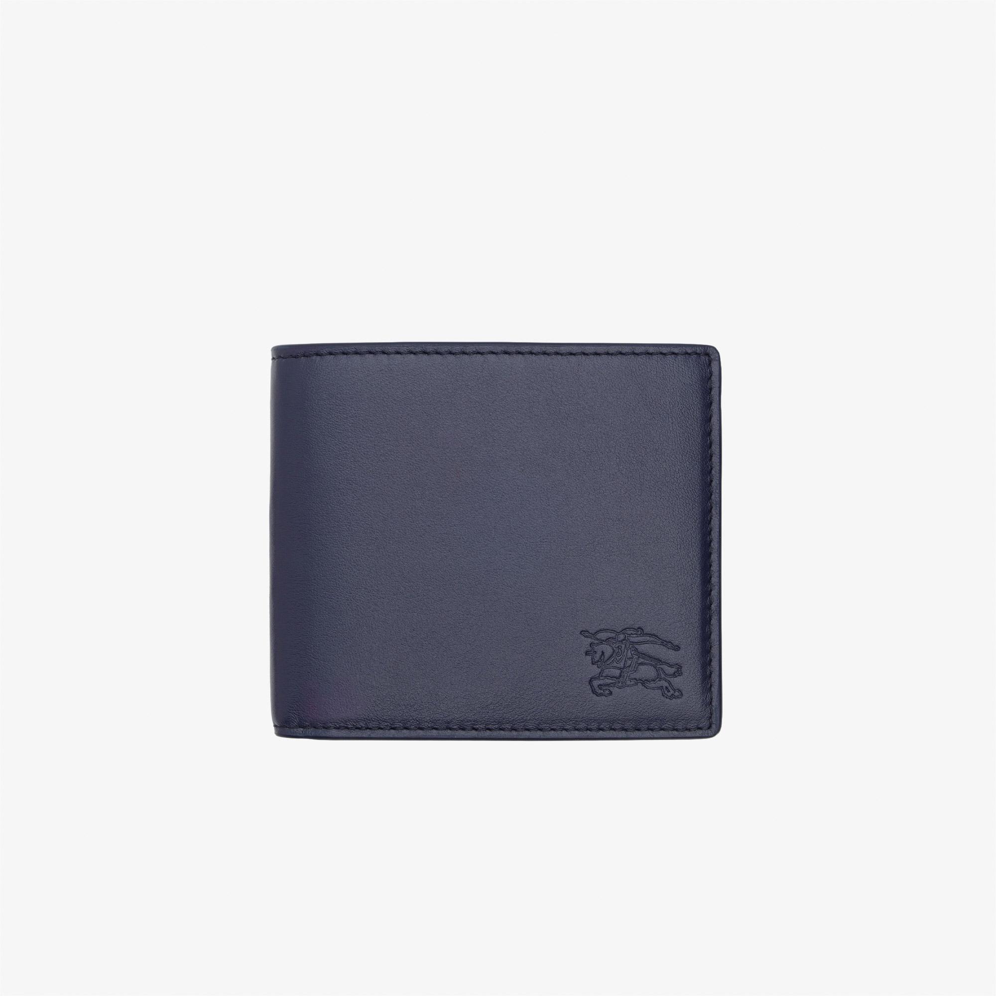 Burberry Pop Check Bifold Erkek Siyah Cüzdan