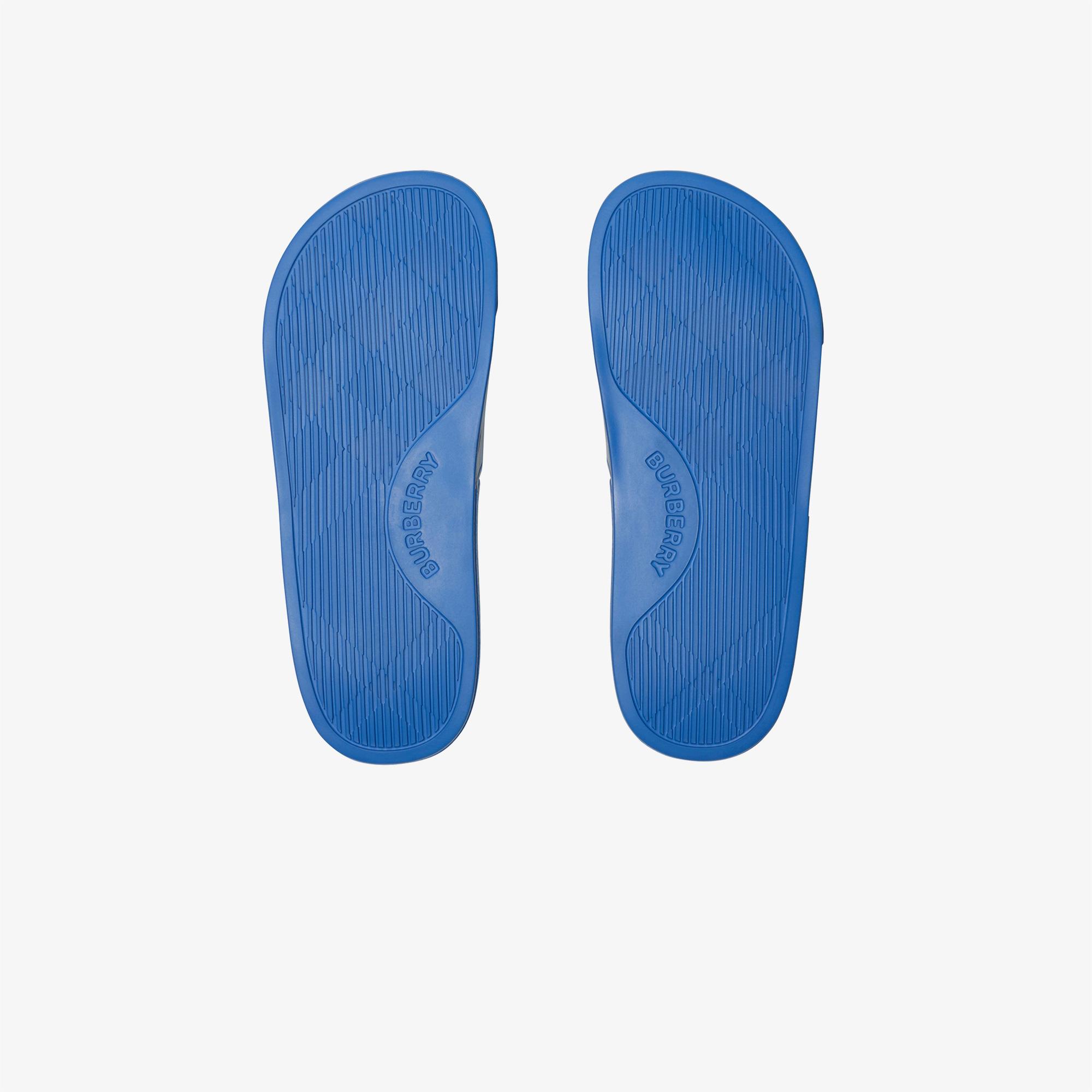 Burberry Check Çocuk Mavi Terlik