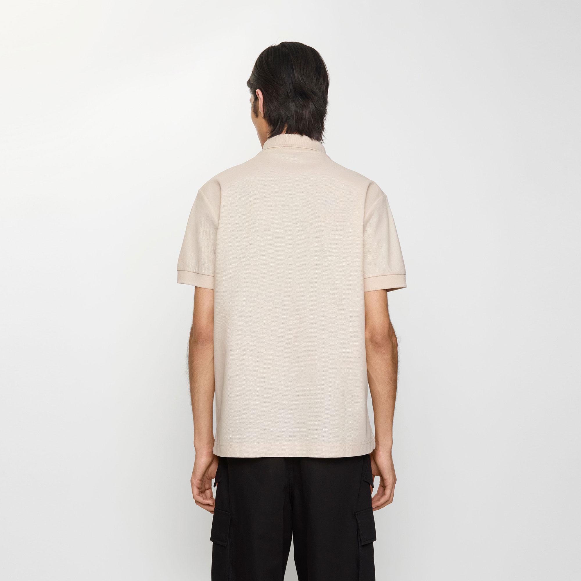 Burberry Metal Ekd Cotton Erkek Bej Polo