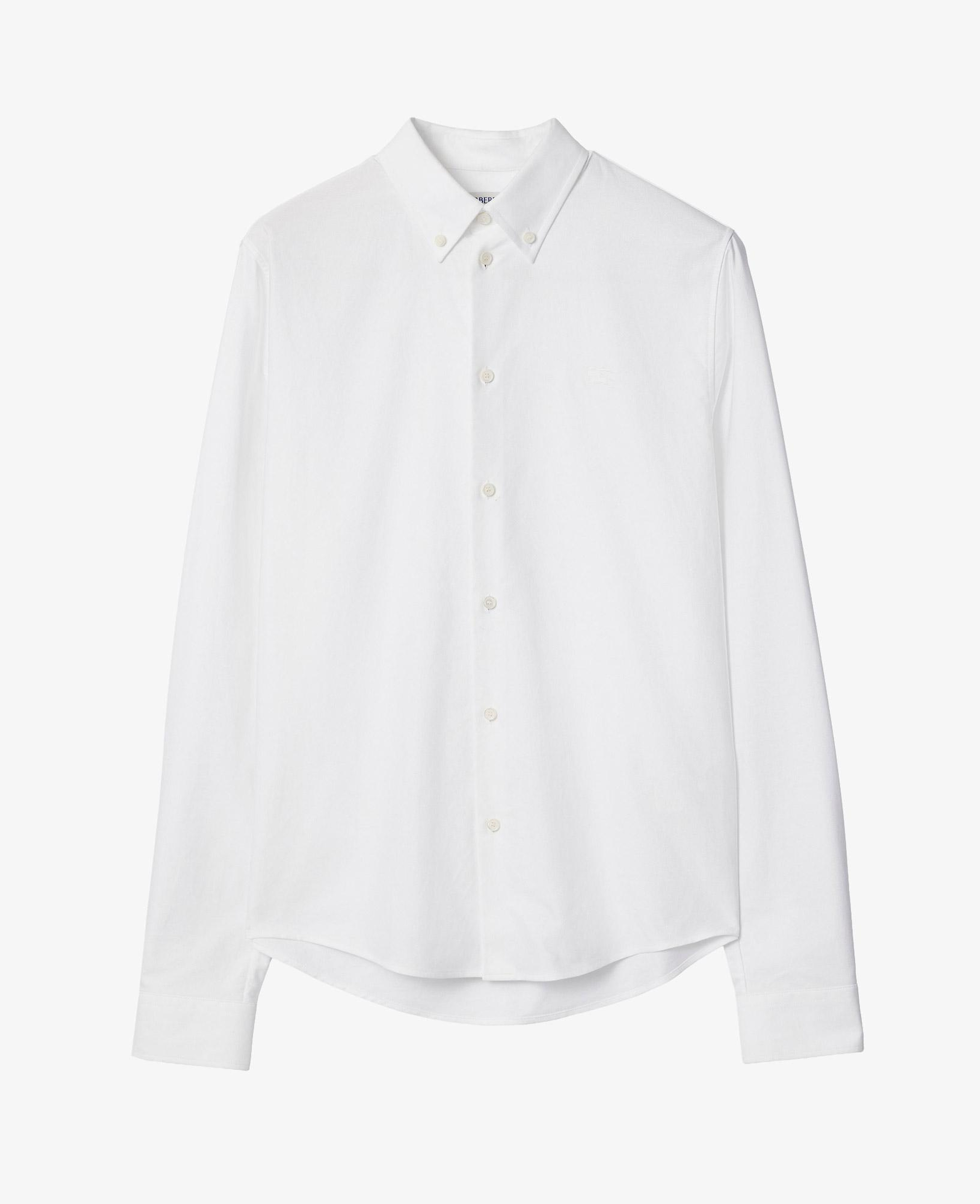 Burberry Slim Fit Cotton Oxford Erkek Beyaz Gömlek