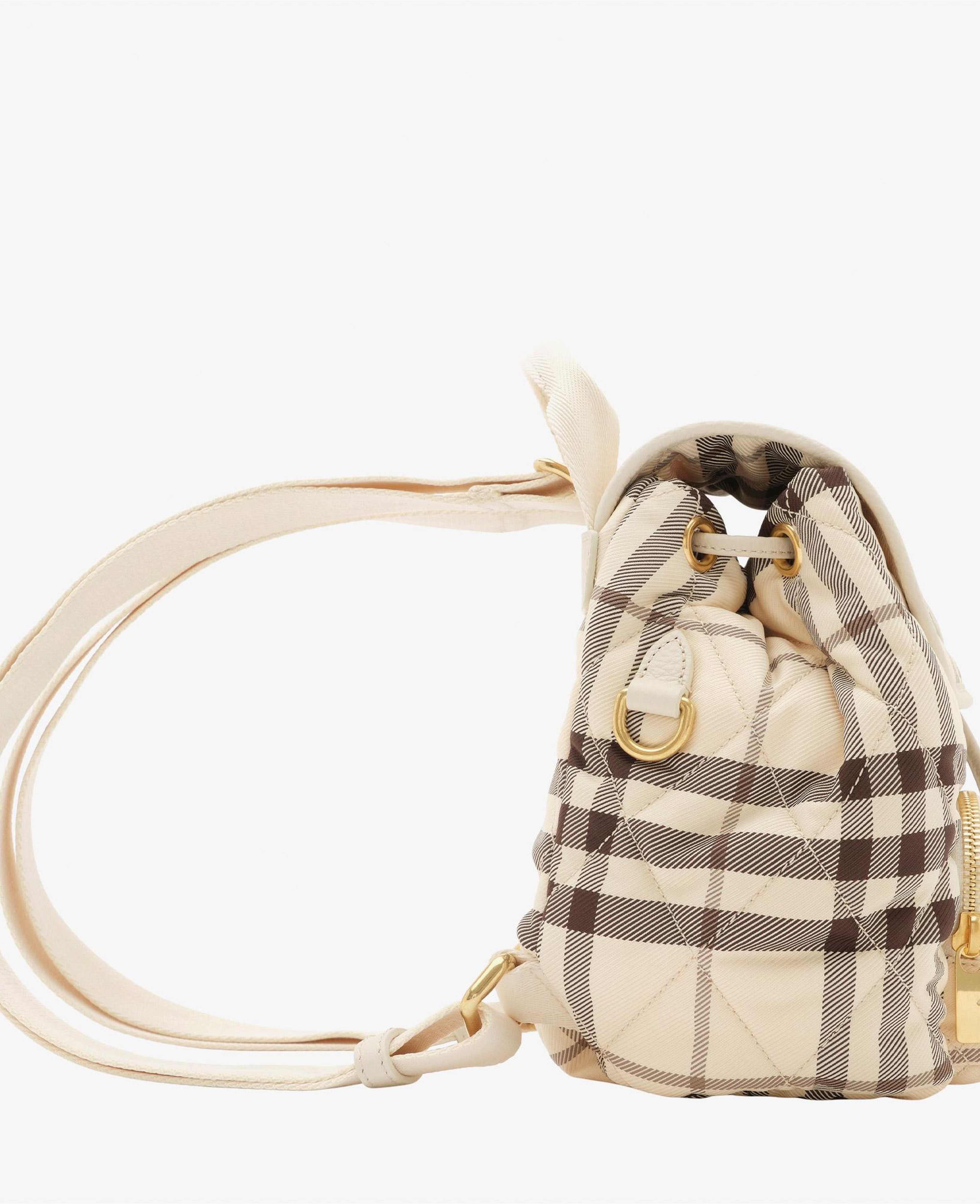 Burberry Mini Horseshoe Kadın Bej Sırt Çantası