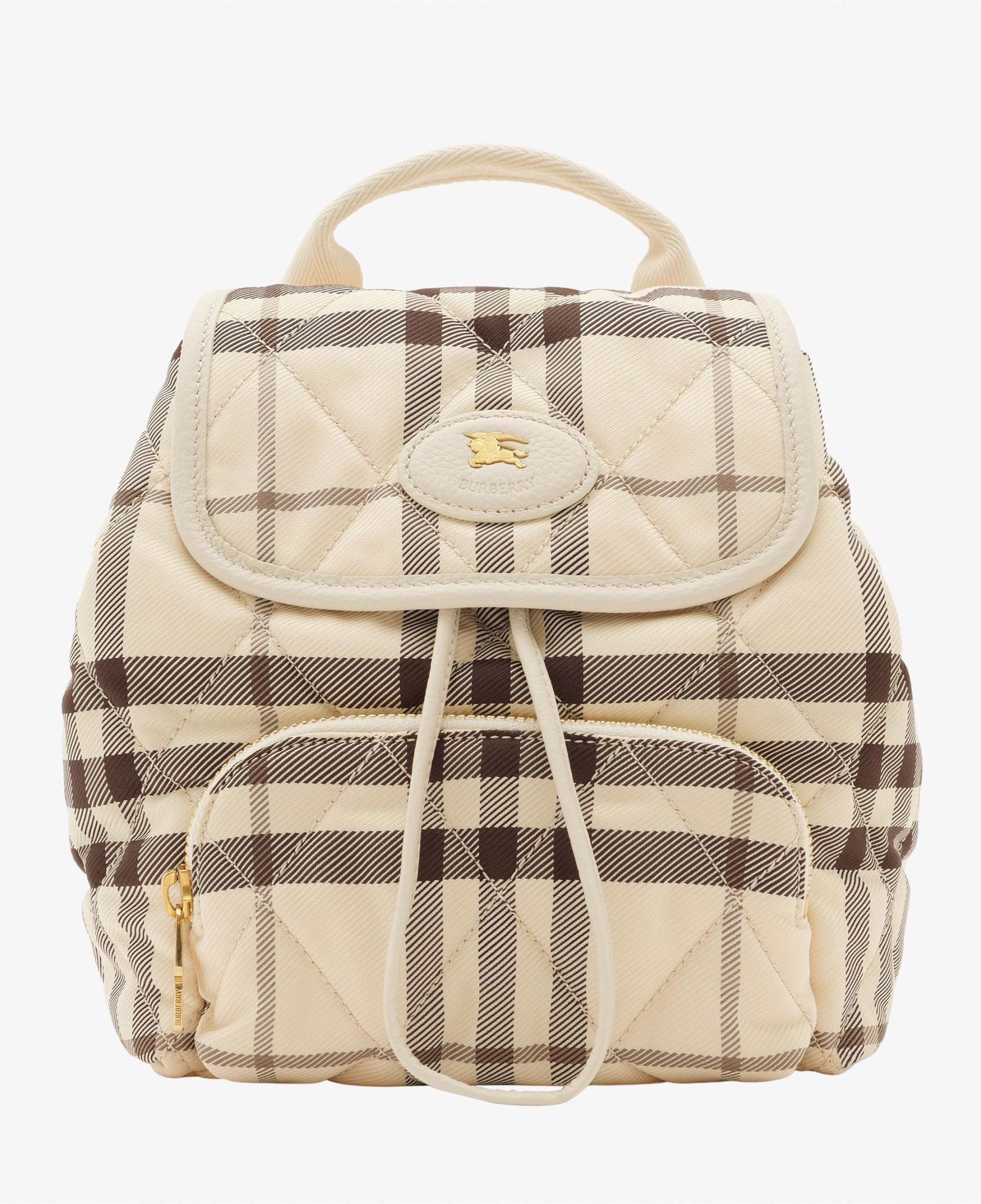 Burberry Mini Horseshoe Kadın Bej Sırt Çantası