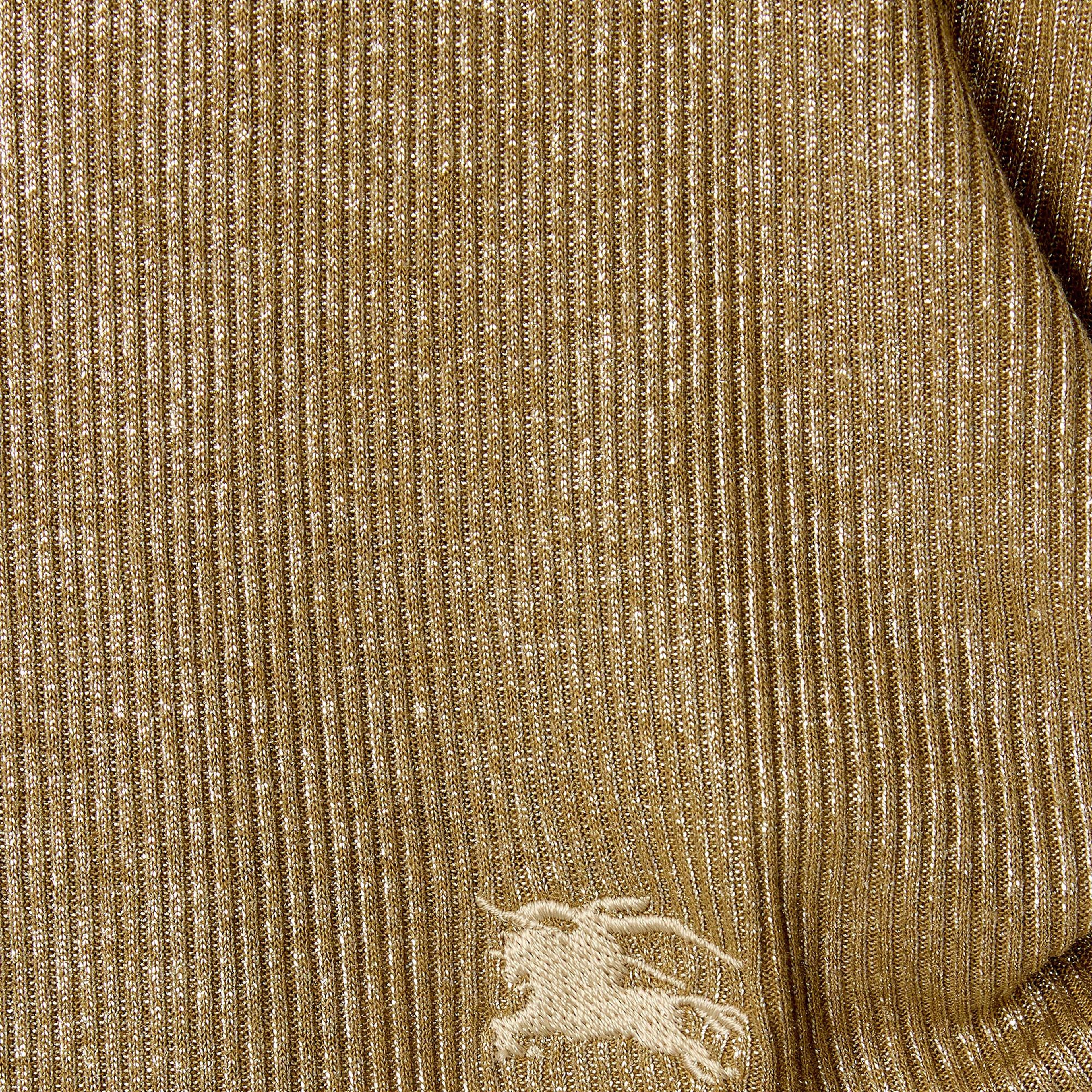 Burberry Festival Viscose Tank Kadın Kahverengi T-Shirt