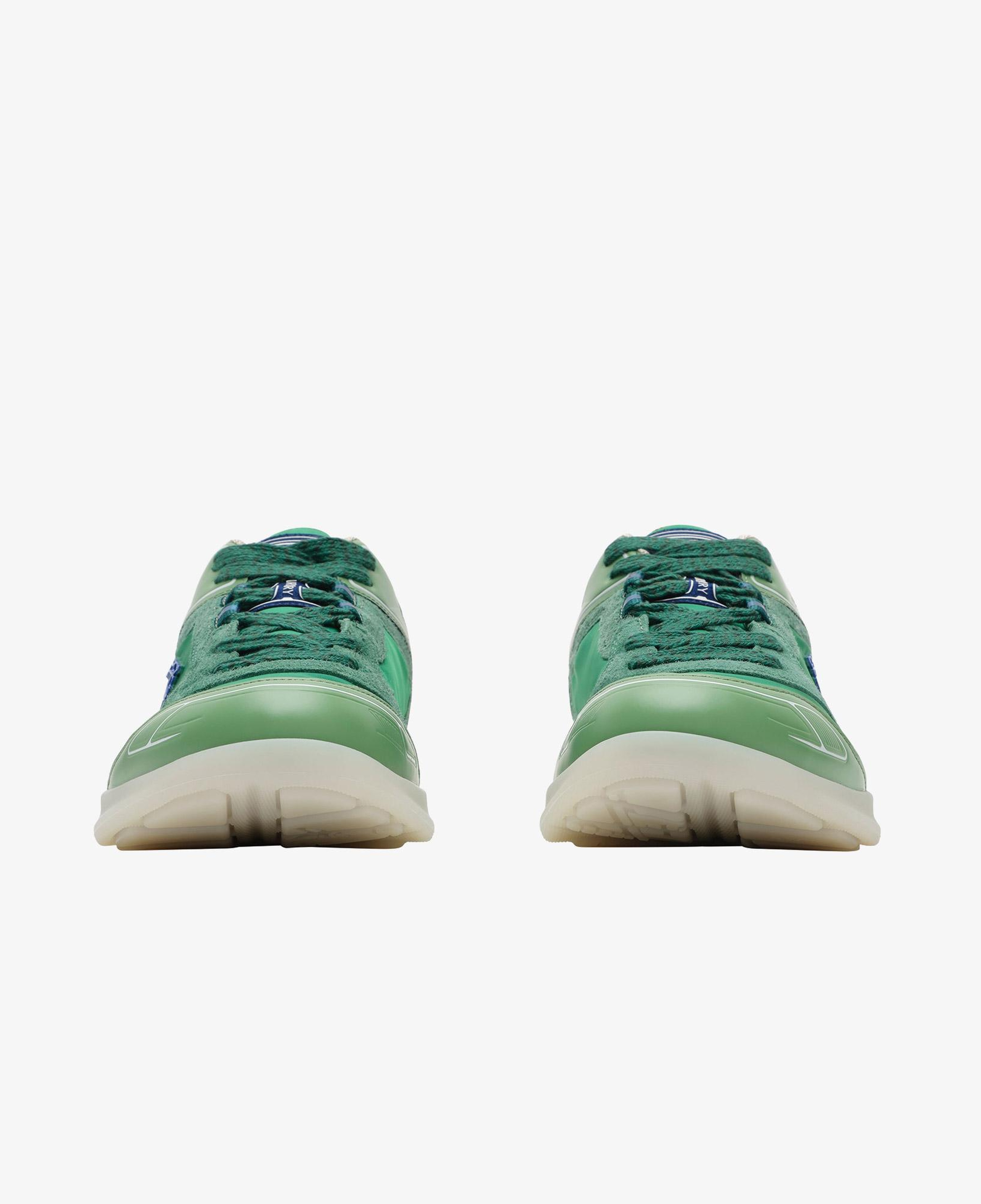 Burberry Matrix Sport Erkek Yeşil Sneaker