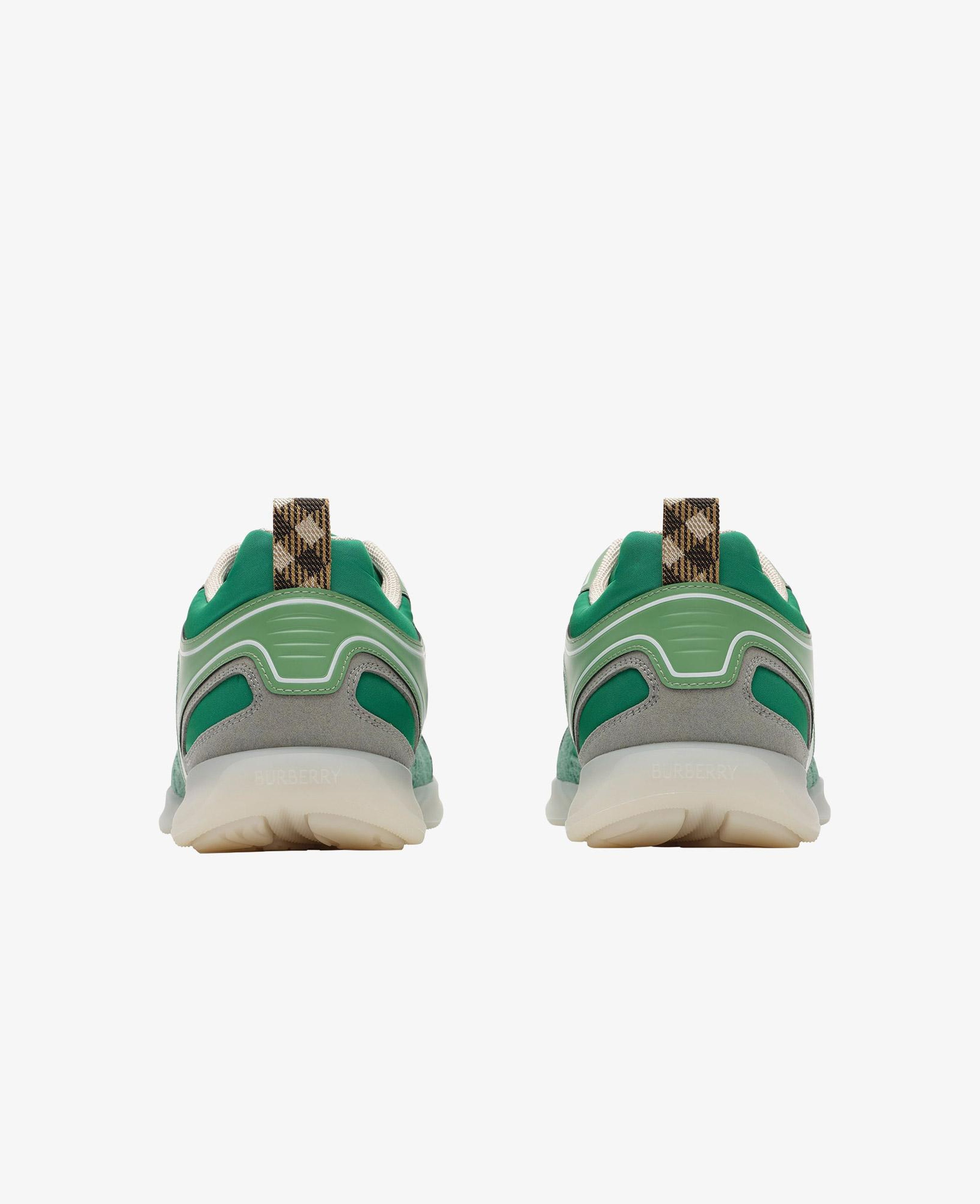 Burberry Matrix Sport Erkek Yeşil Sneaker