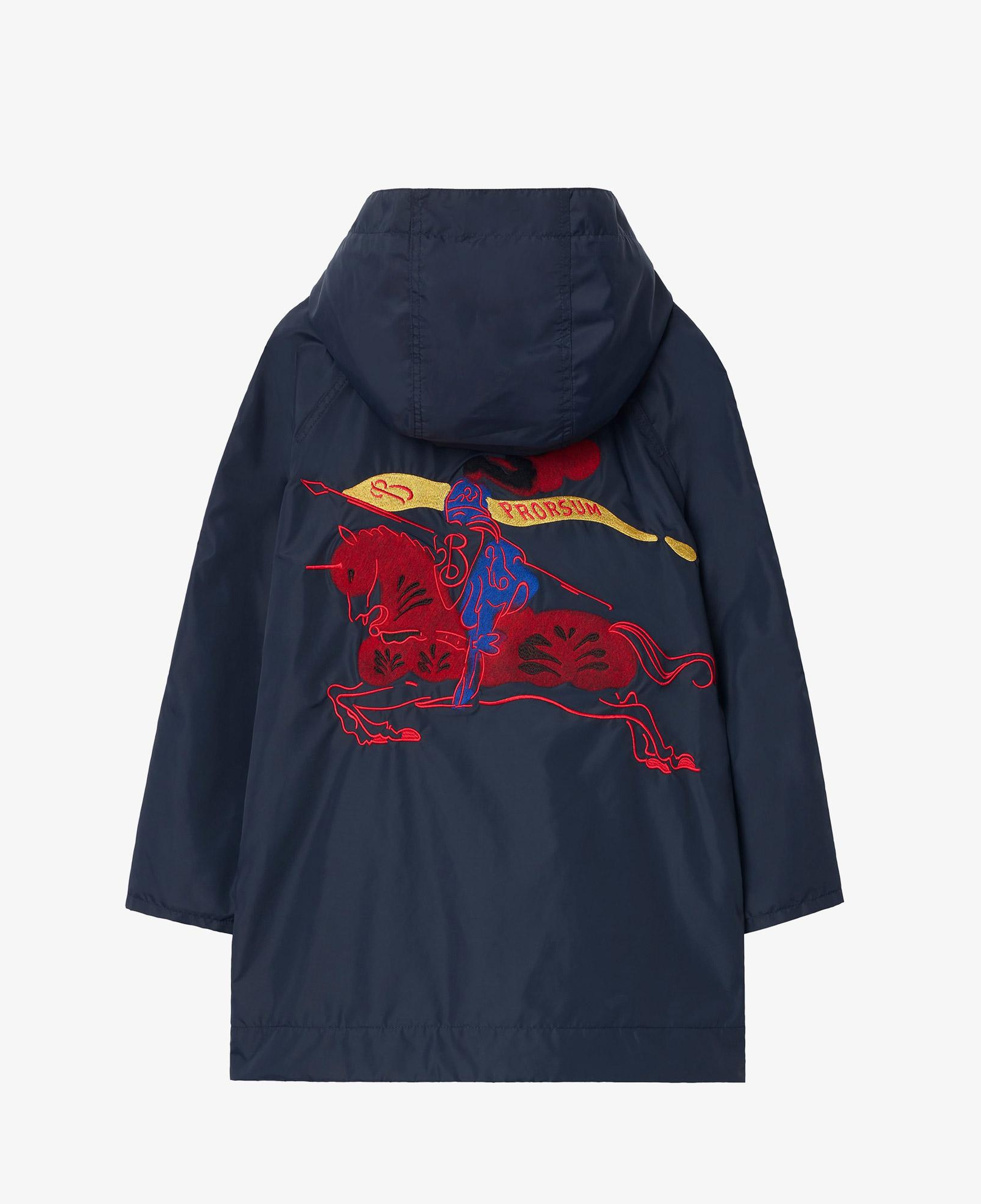 Burberry Watercolour Ekd Nylon Çocuk Lacivert Parka