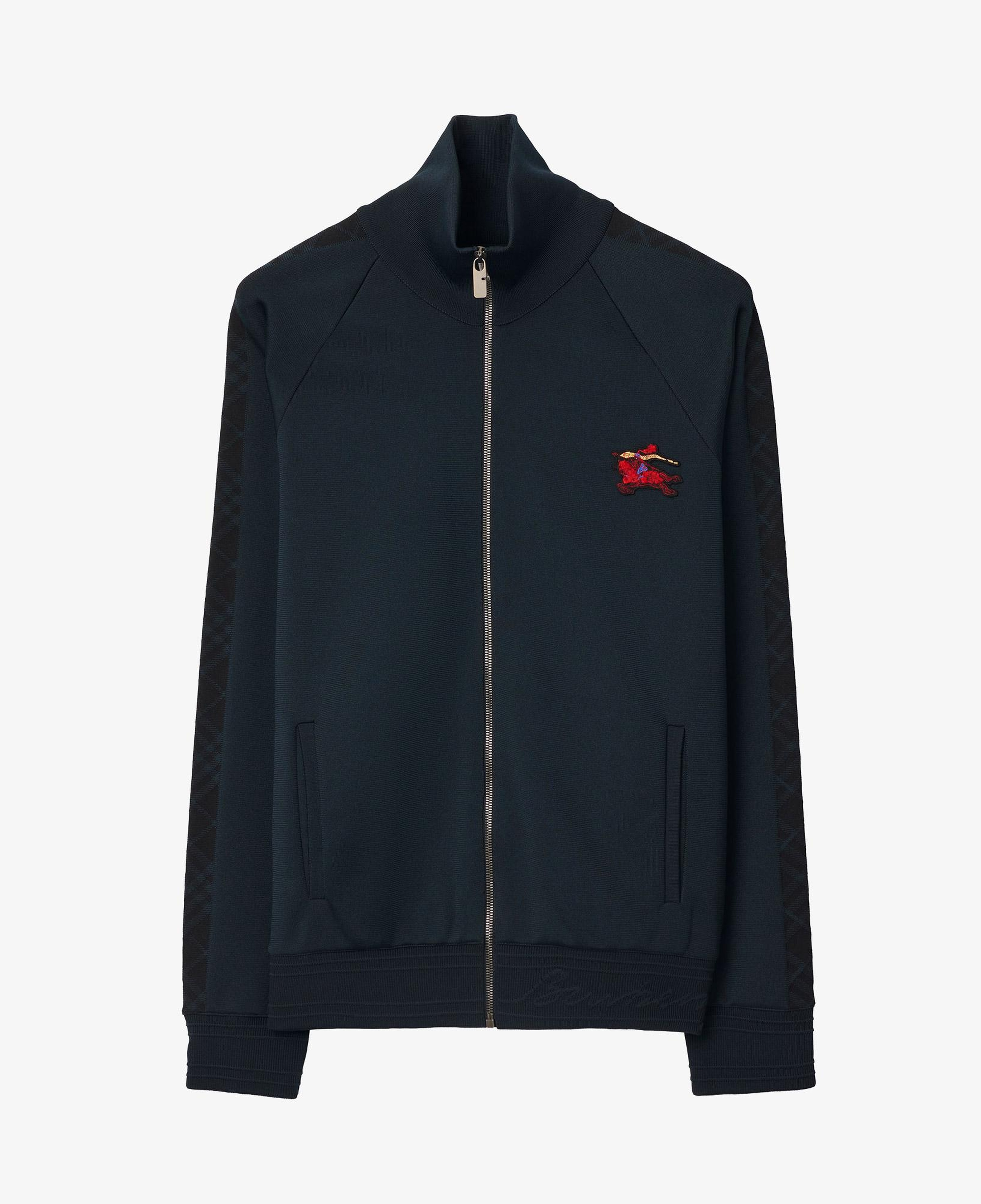 Burberry Ekd Viscose Blend Track Erkek Lacivert Ceket