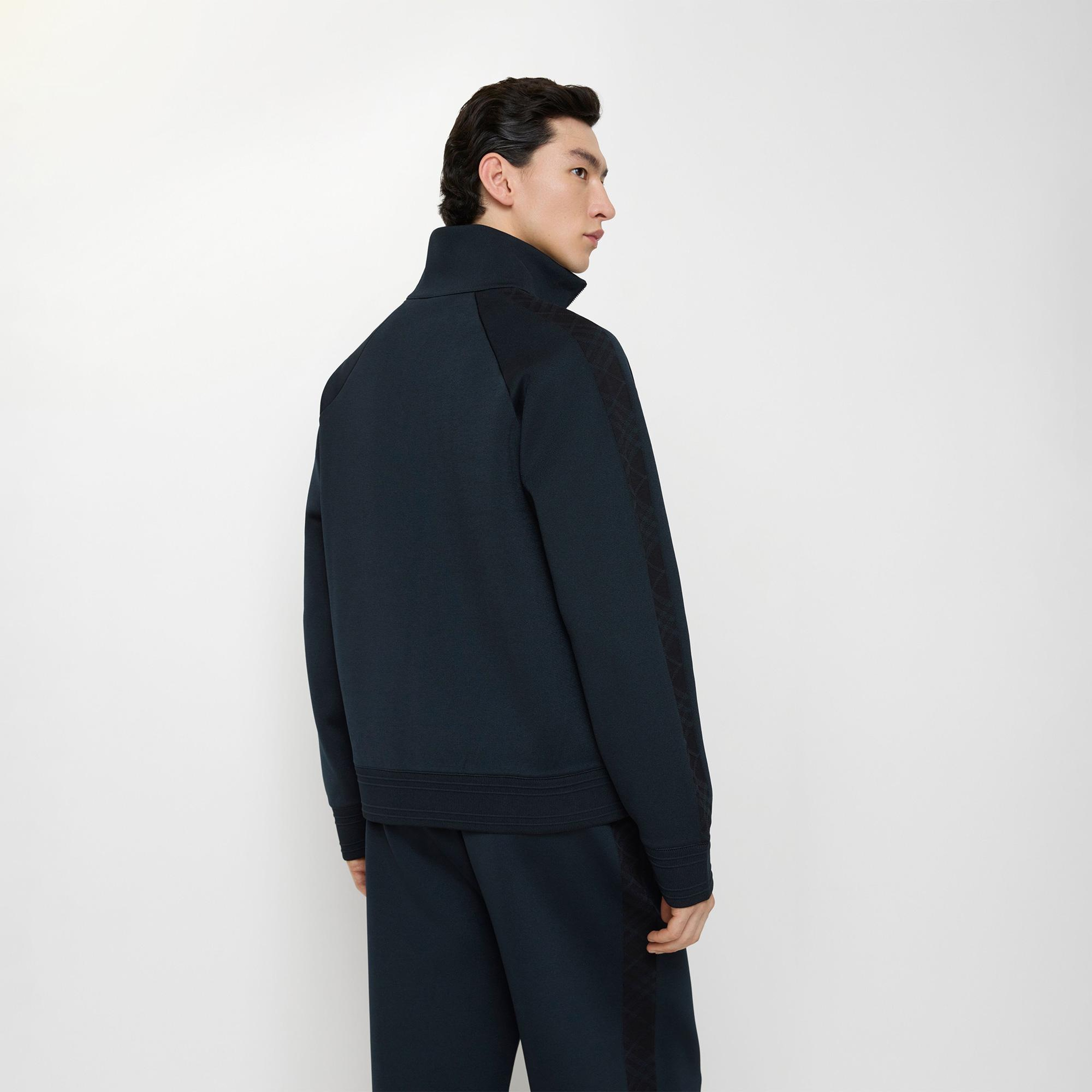 Burberry Ekd Viscose Blend Track Erkek Lacivert Ceket