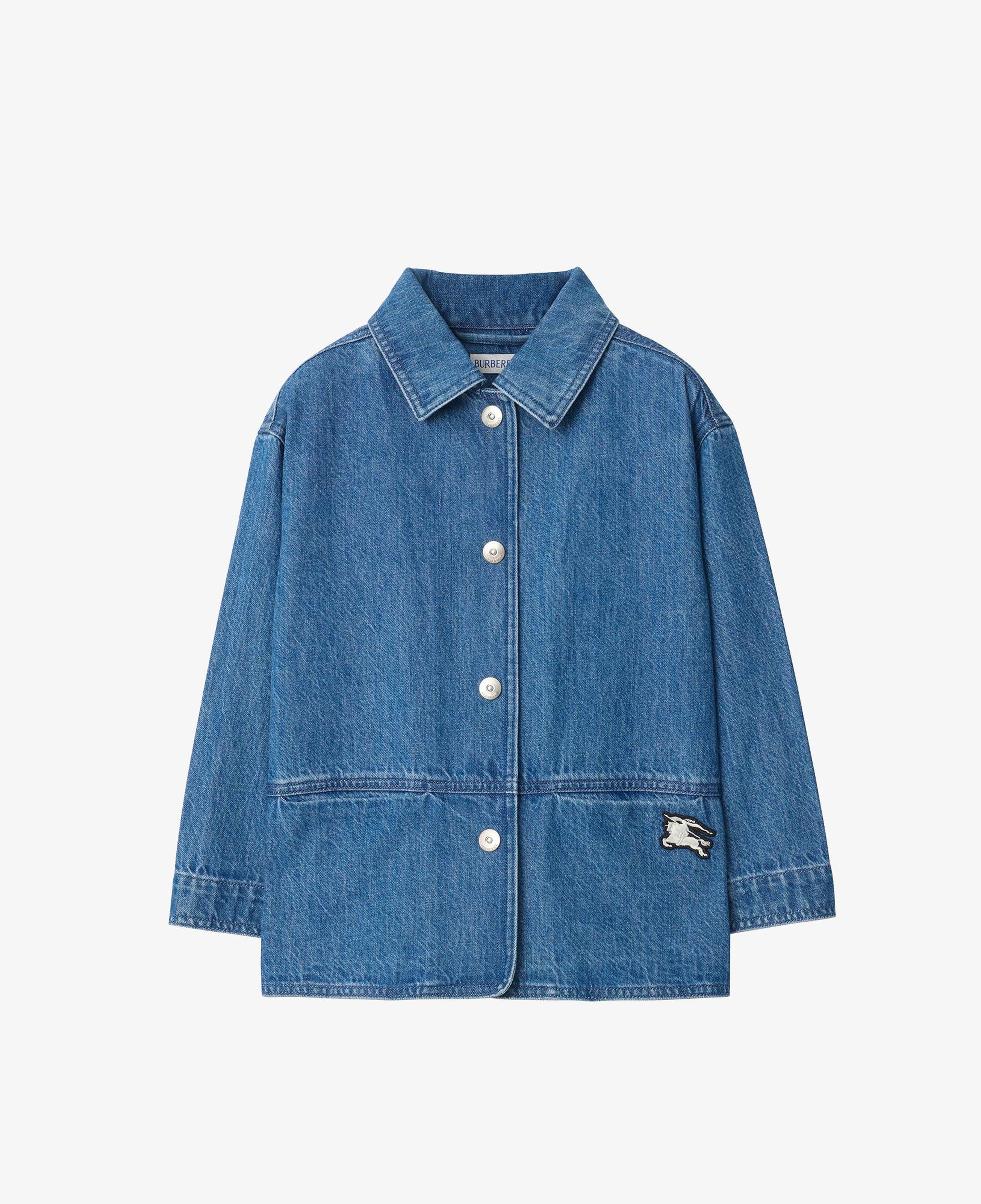Burberry Denim Çocuk Mavi Mont