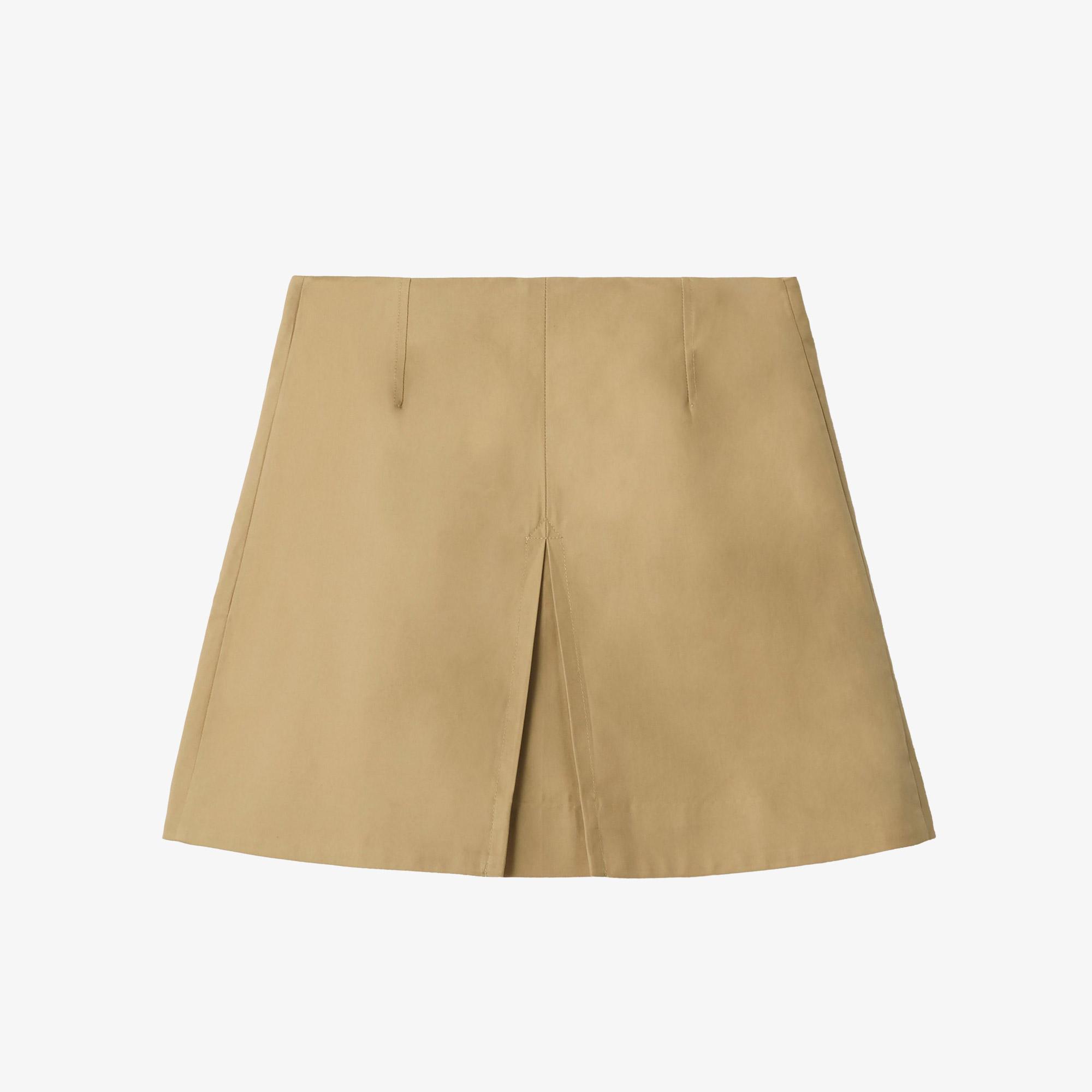 Burberry Cotton Trench Çocuk Bej Etek