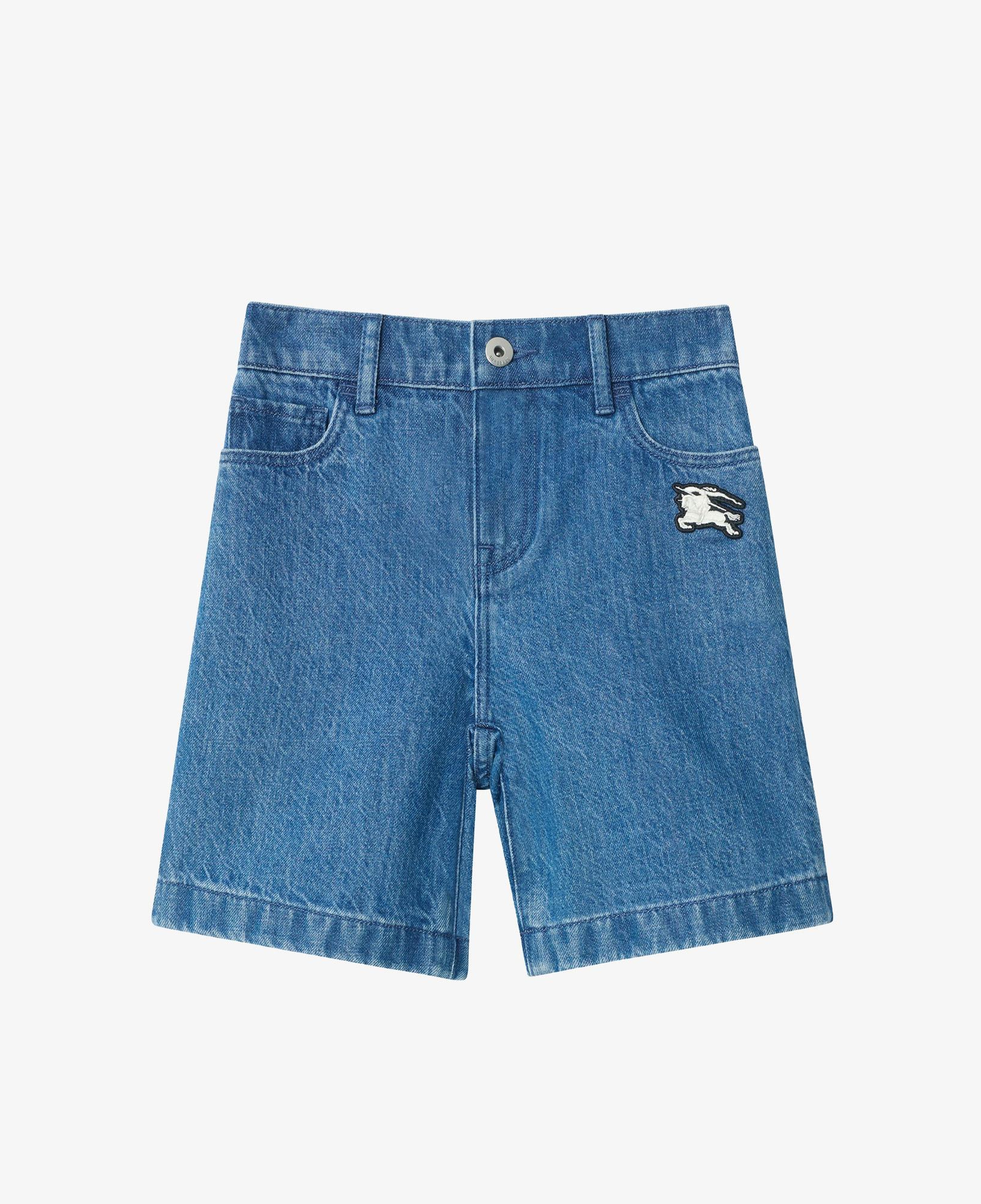 Burberry Denim Çocuk Mavi Şort