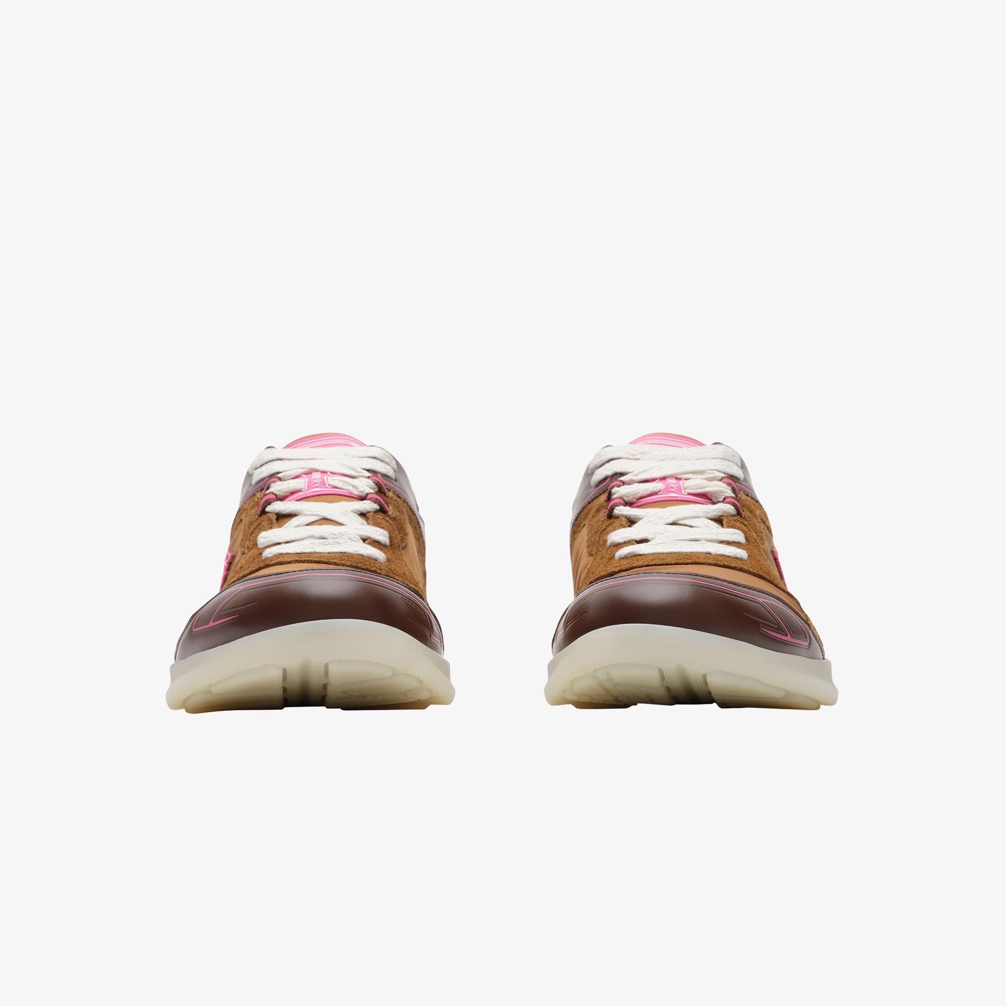 Burberry Matrix Sport Erkek Kahverengi Sneaker