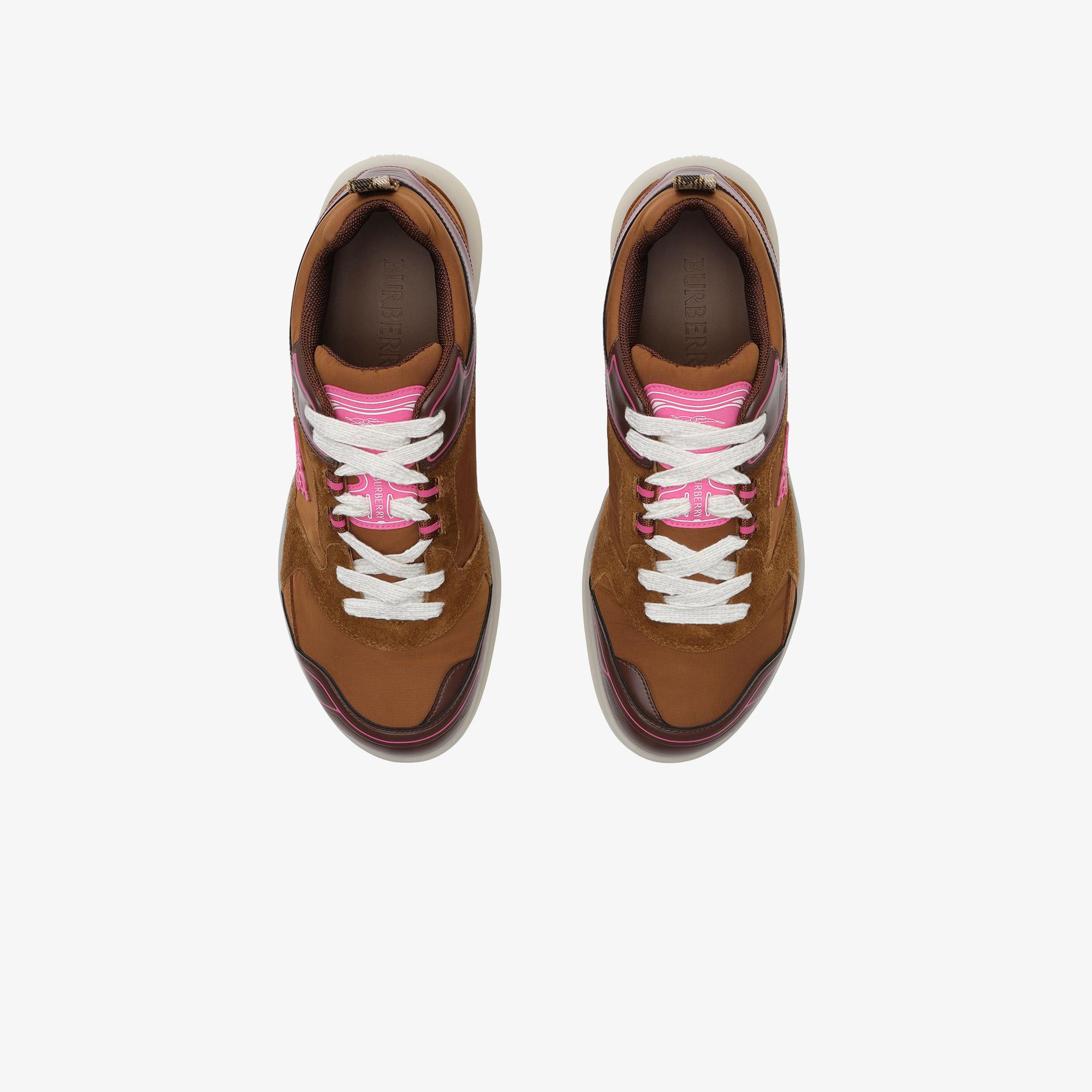 Burberry Matrix Sport Erkek Kahverengi Sneaker