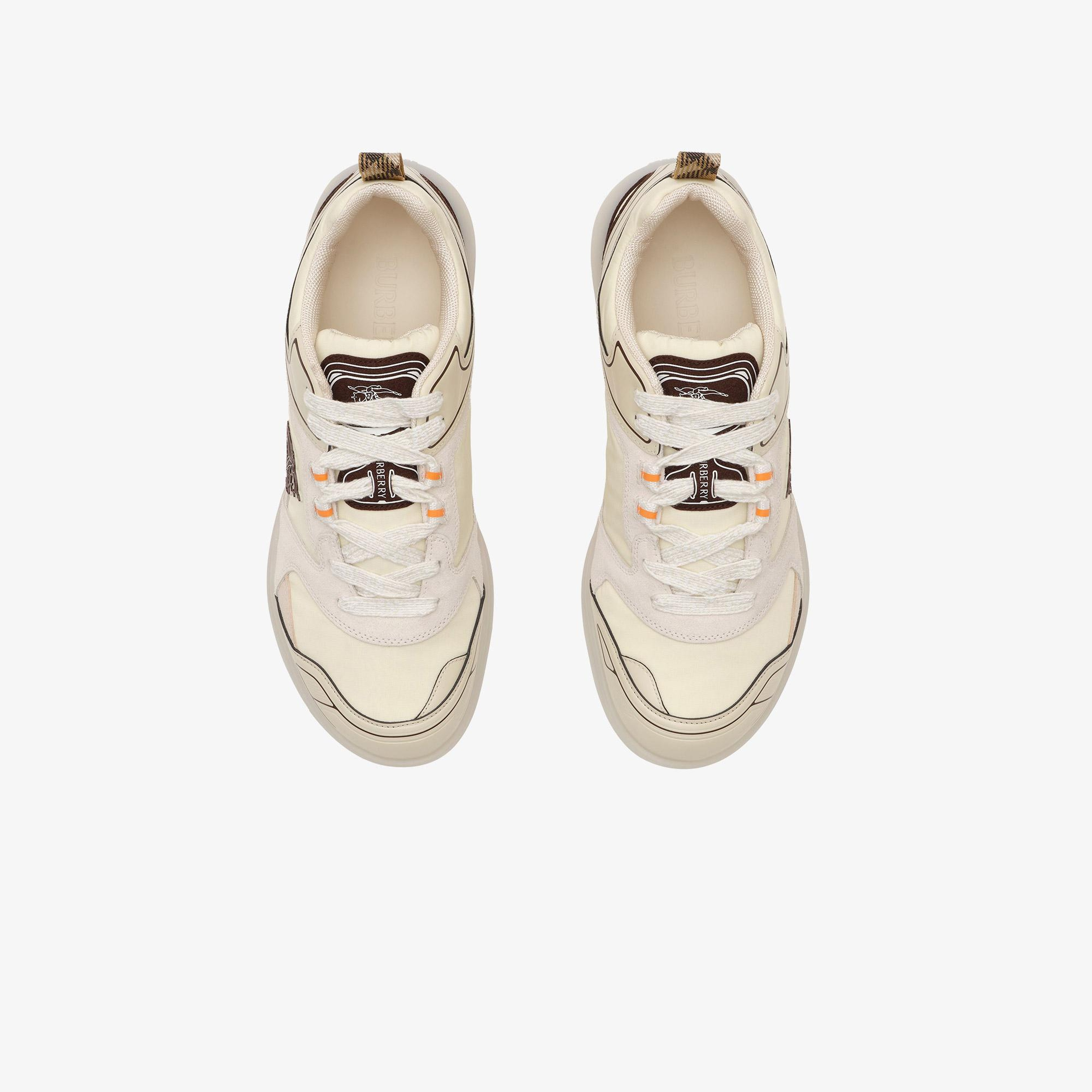 Burberry Matrix Sport Erkek Beyaz Sneaker