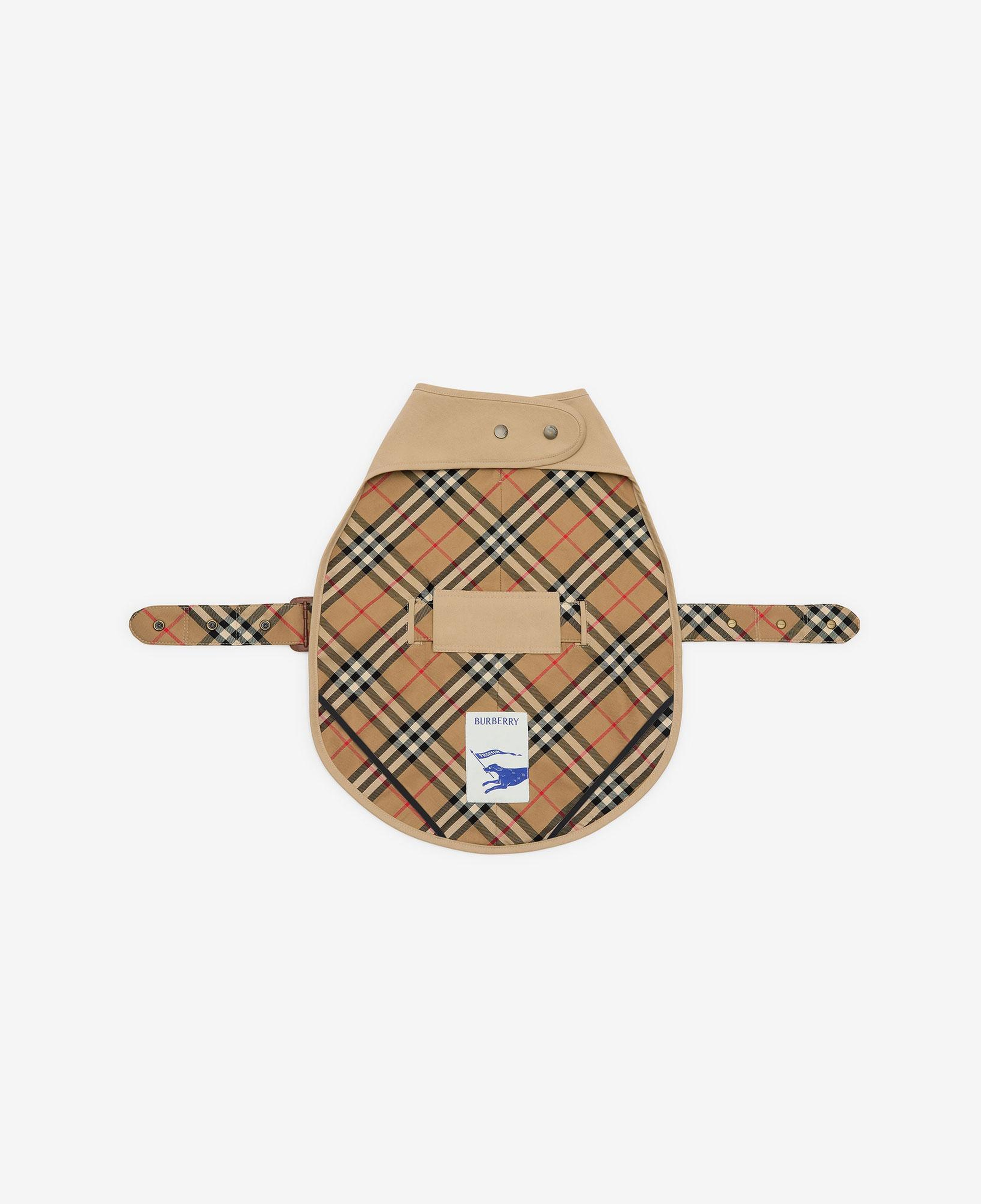 Burberry Gabardine Kadın Bej Köpek Giysisi