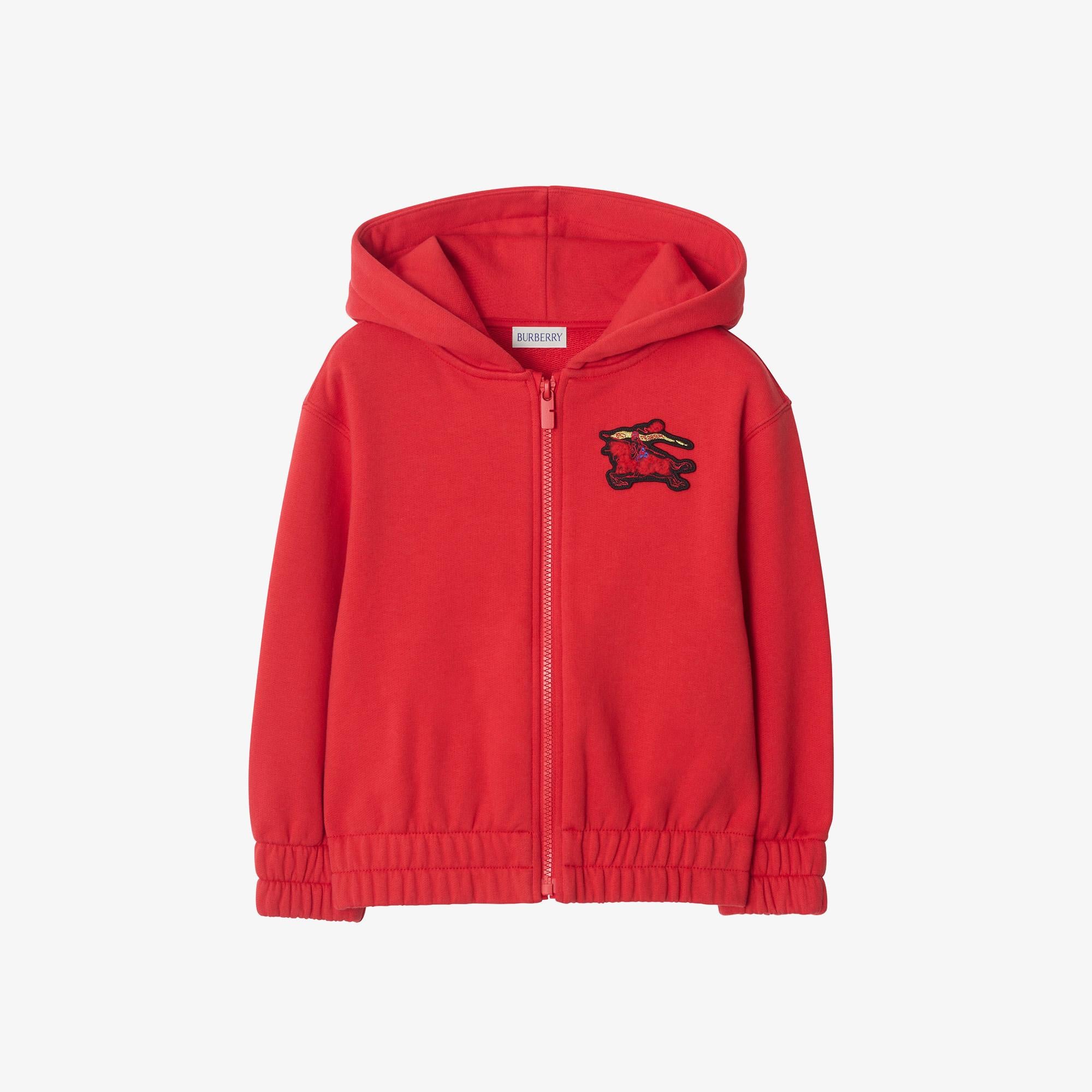 Burberry Clyde Ekd Çocuk Kırmızı Sweatshirt