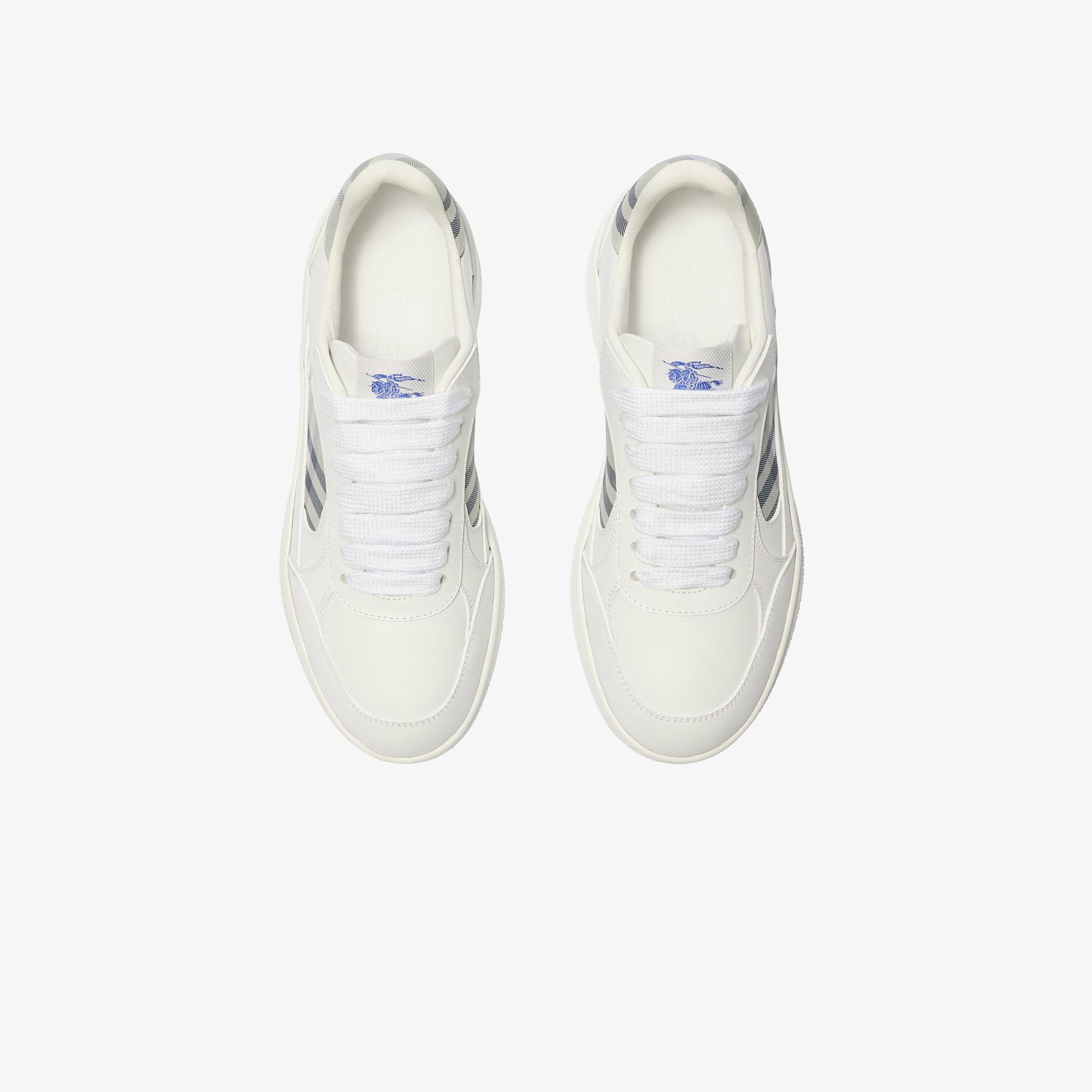 Burberry Terrace Mıx Kadın Beyaz Sneaker