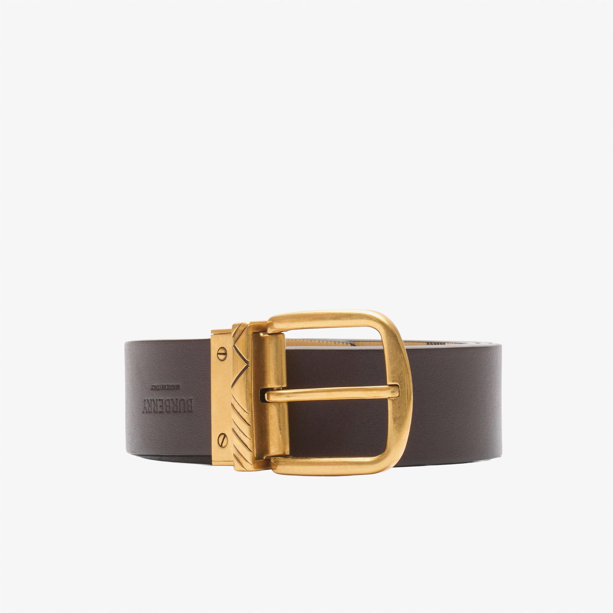 Burberry Buckle Erkek Kahverengi Kemer
