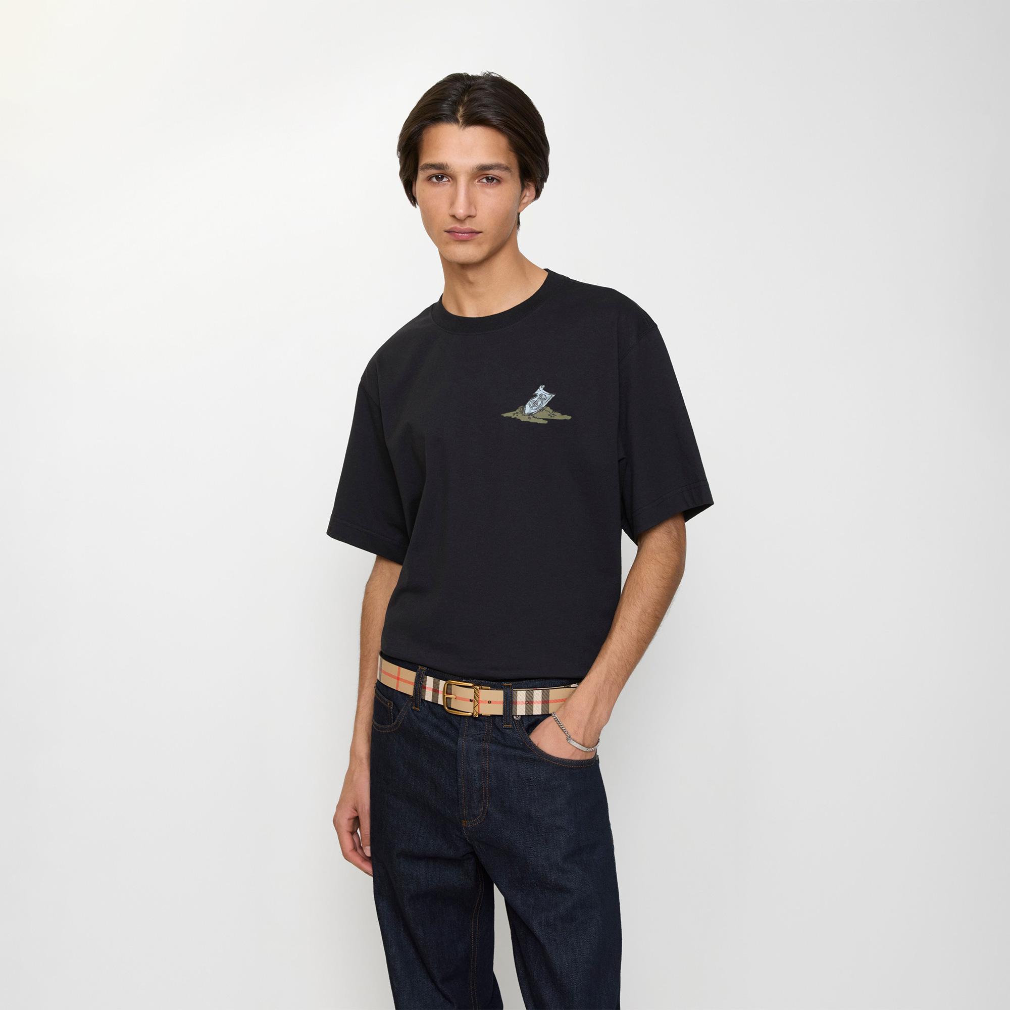 Burberry Buckle Erkek Kahverengi Kemer