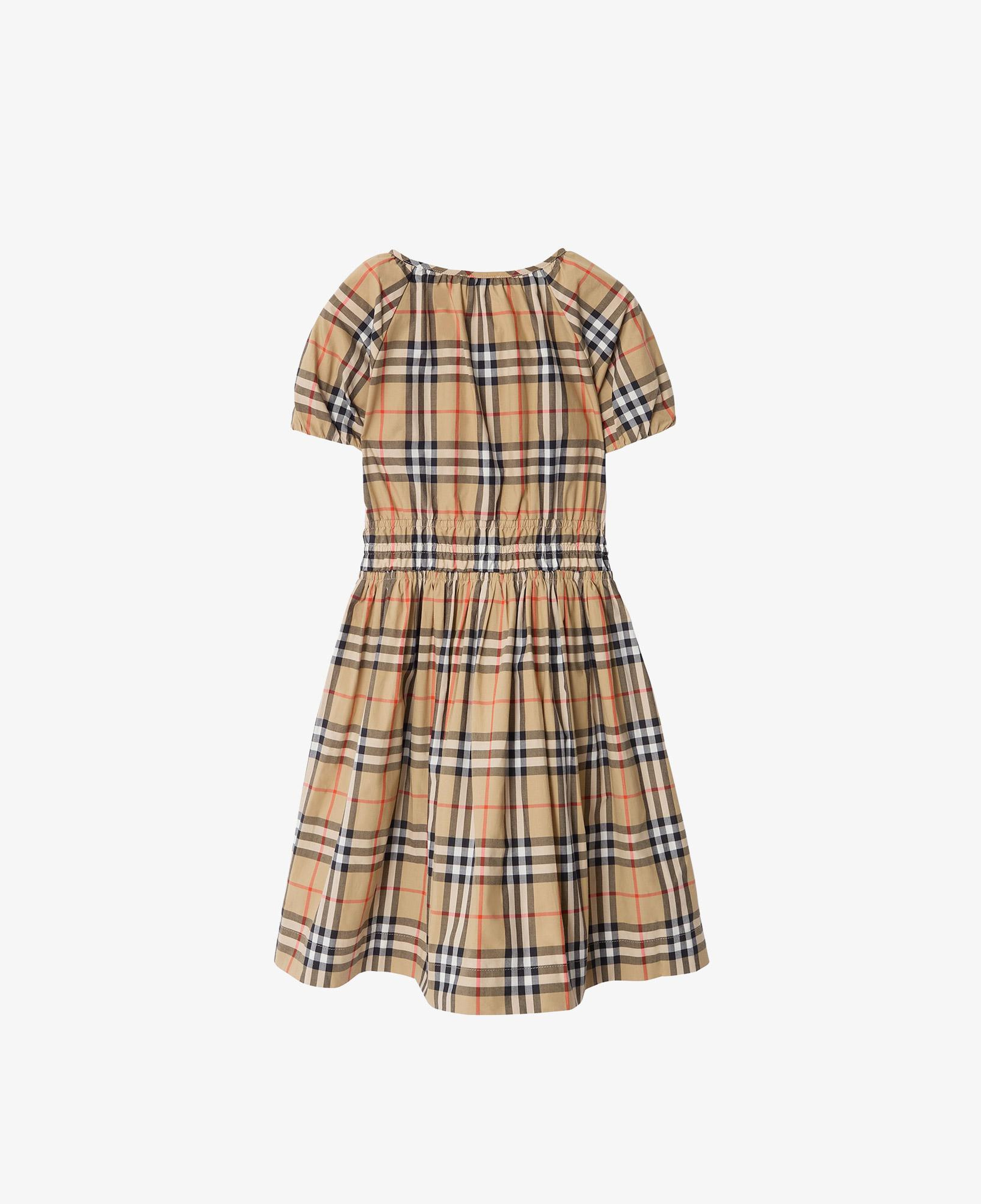 Burberry Rumı Check Çocuk Bej Elbise