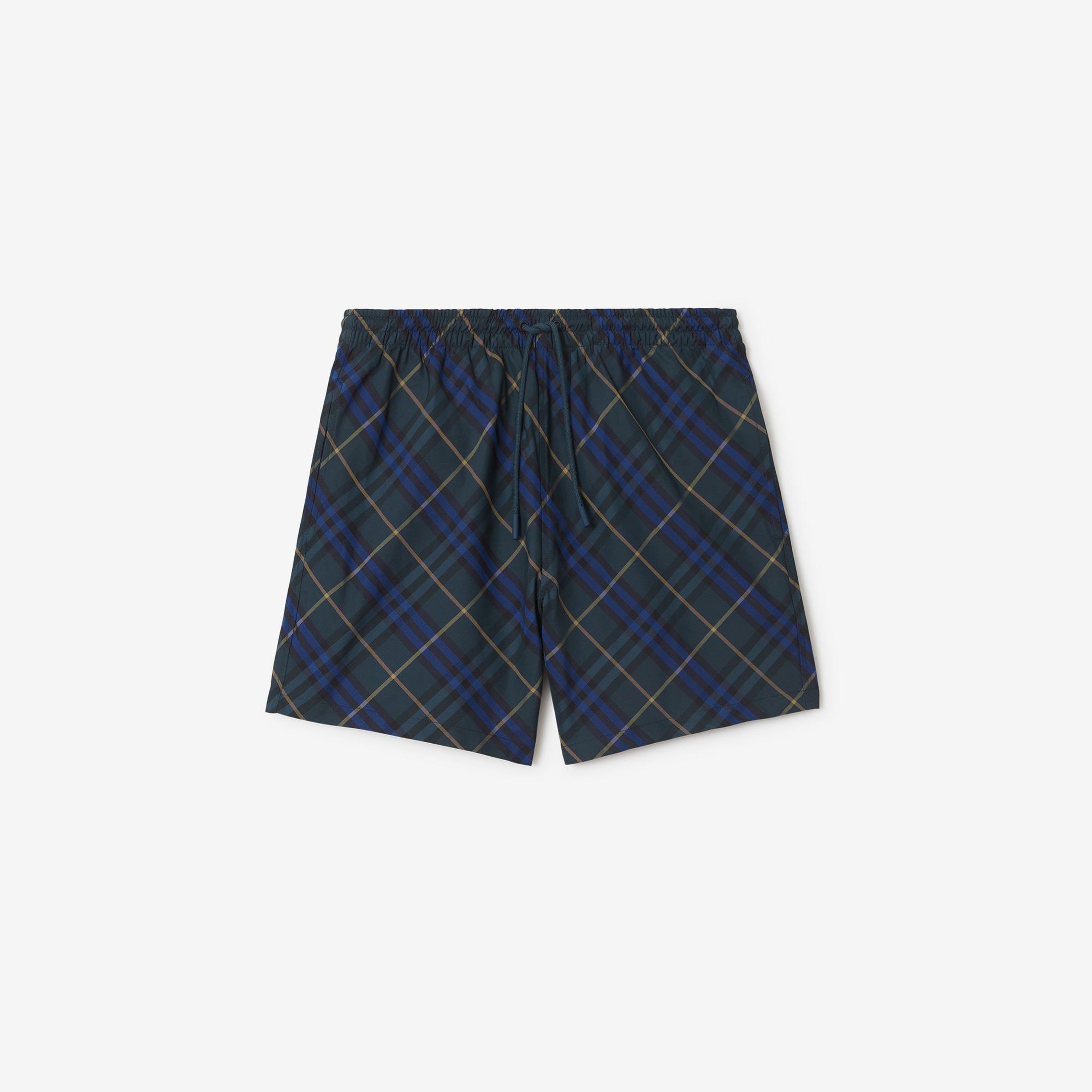 Burberry For Erkek Lacivert Deniz Şortu