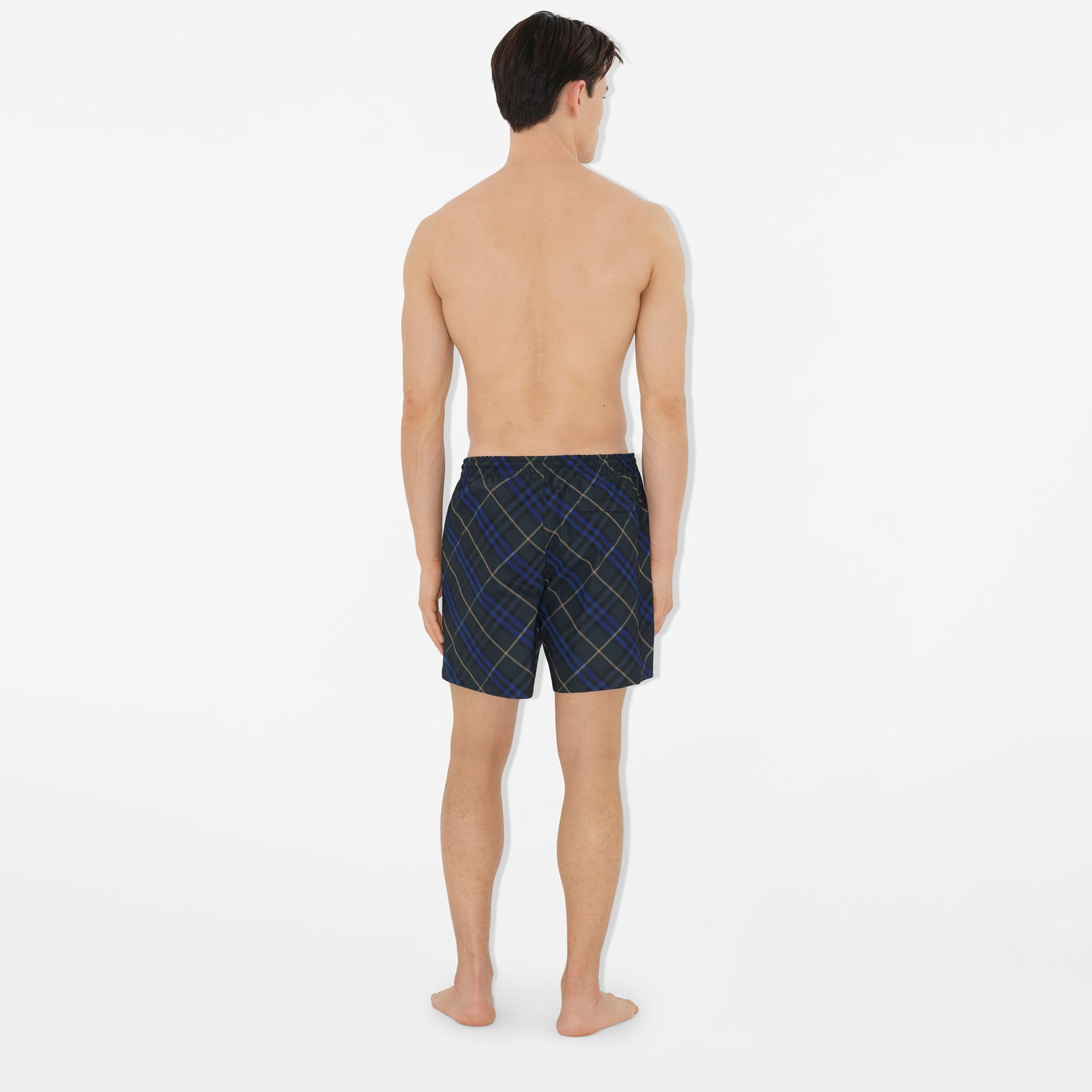 Burberry For Erkek Lacivert Deniz Şortu