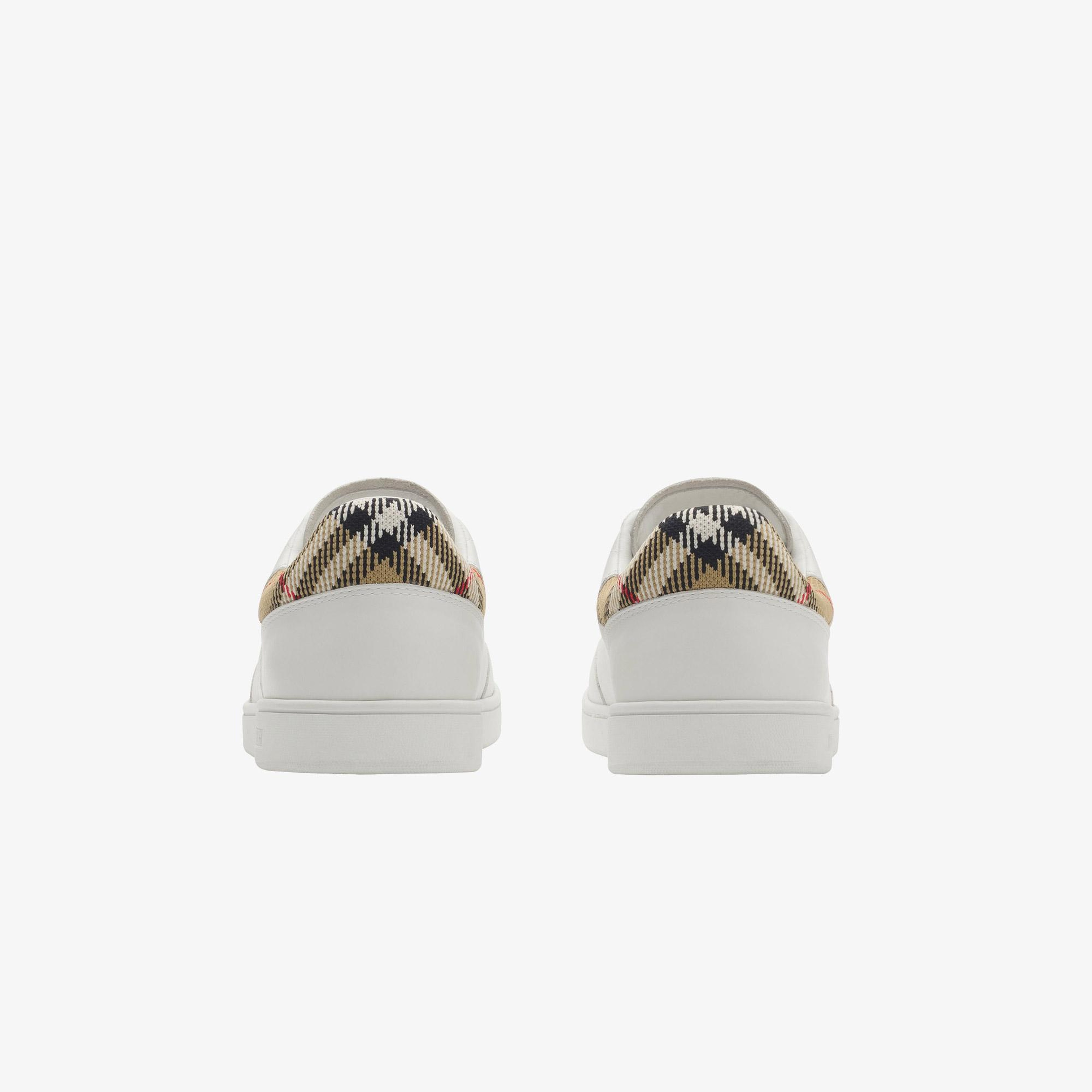 Burberry Set Erkek Beyaz Sneaker