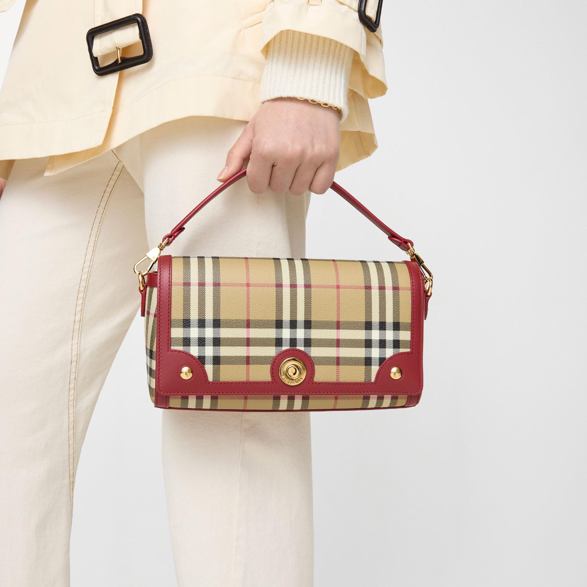 Burberry Note Kadın Bej El Çantası