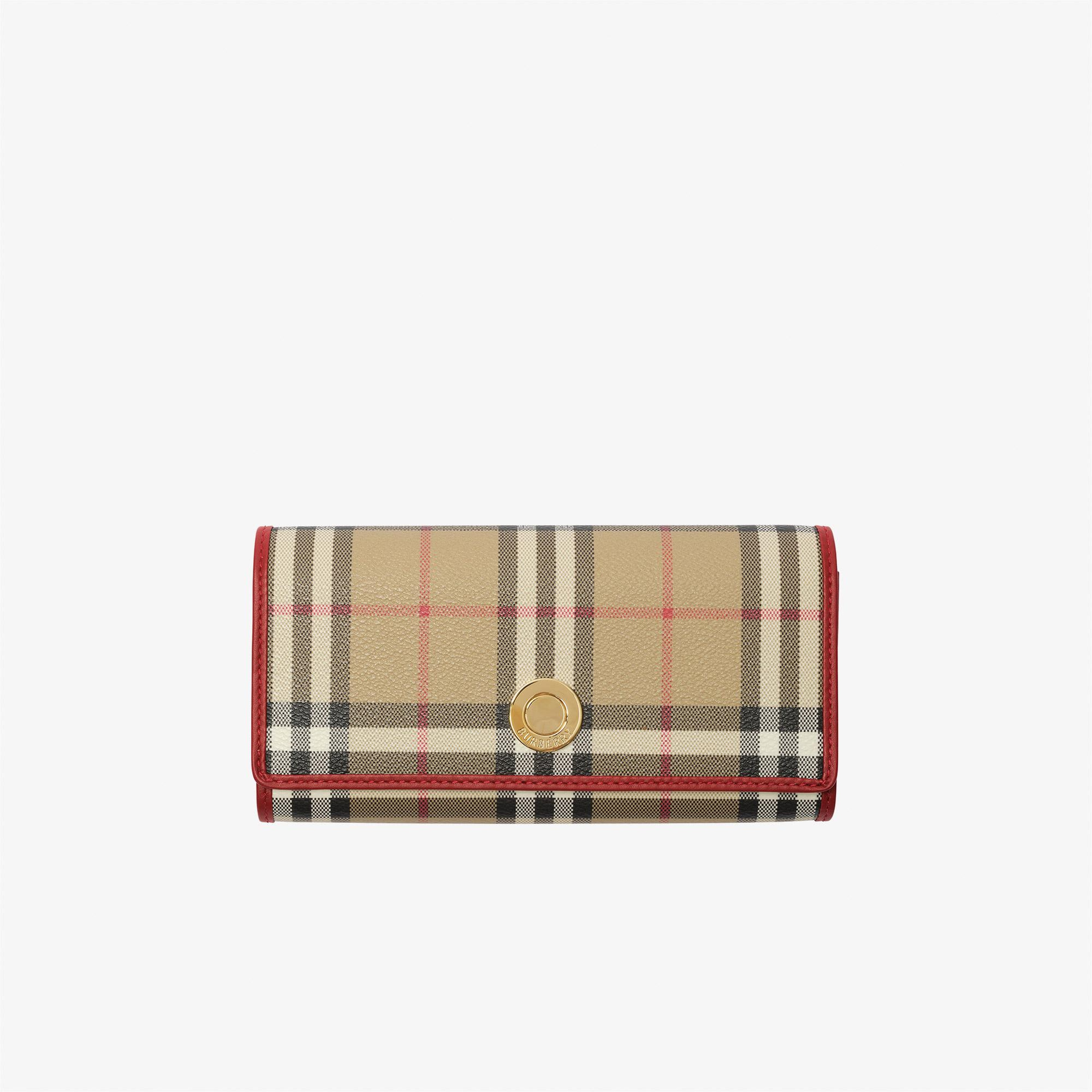 Burberry Halton Kadın Bej Cüzdan
