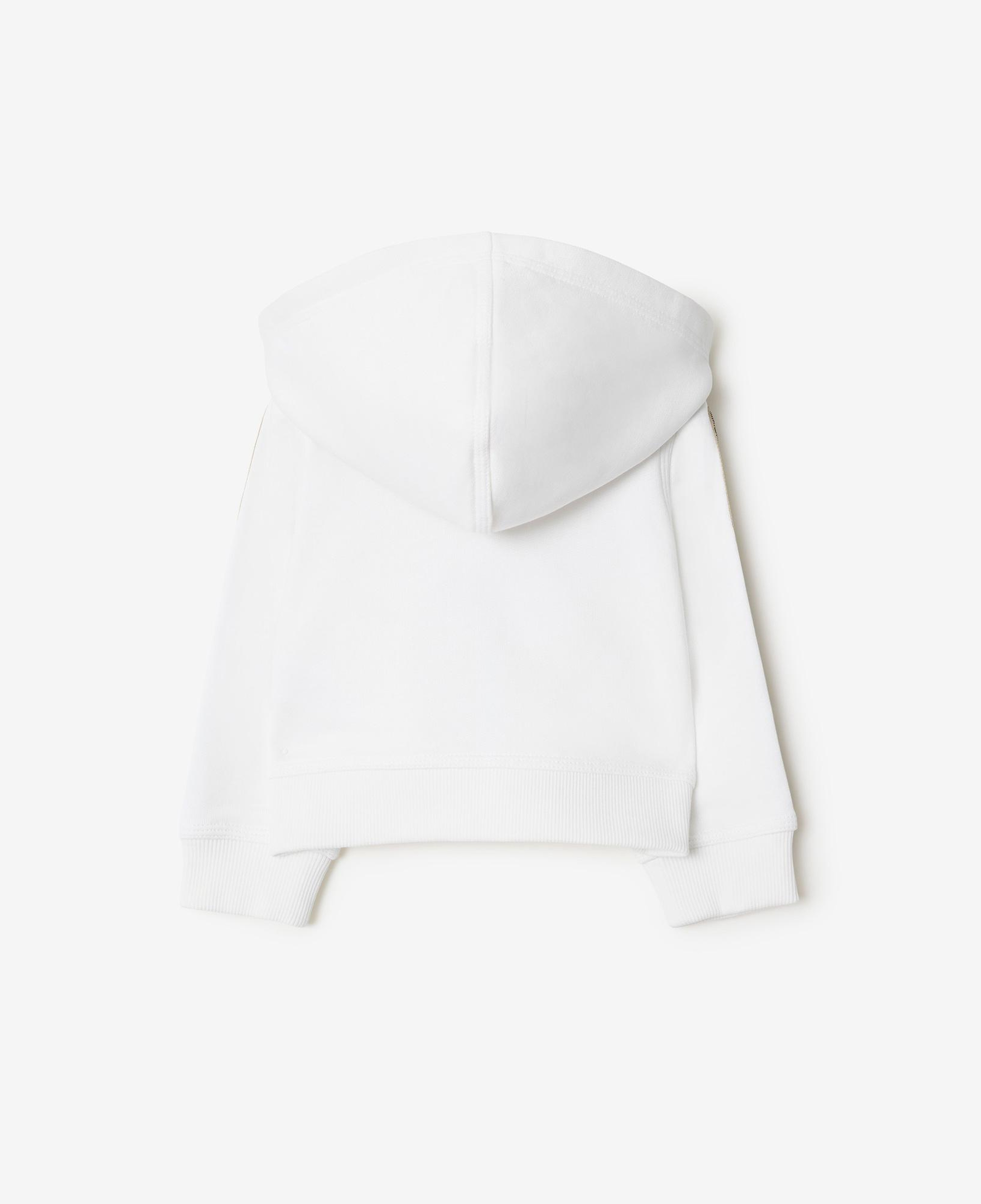 Burberry Çocuk Beyaz Hoodie