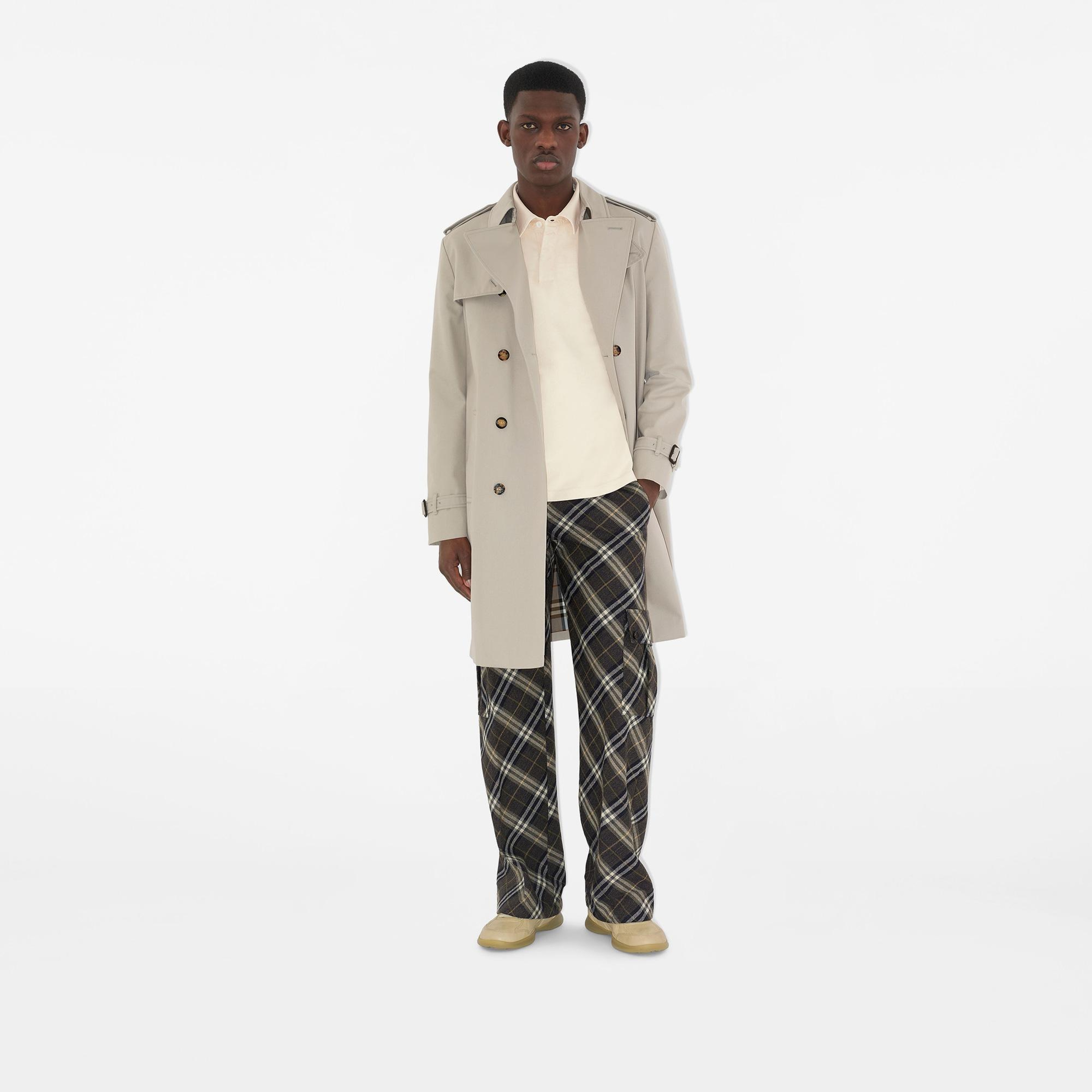 Burberry Leather Matrix Erkek Bej Sneaker