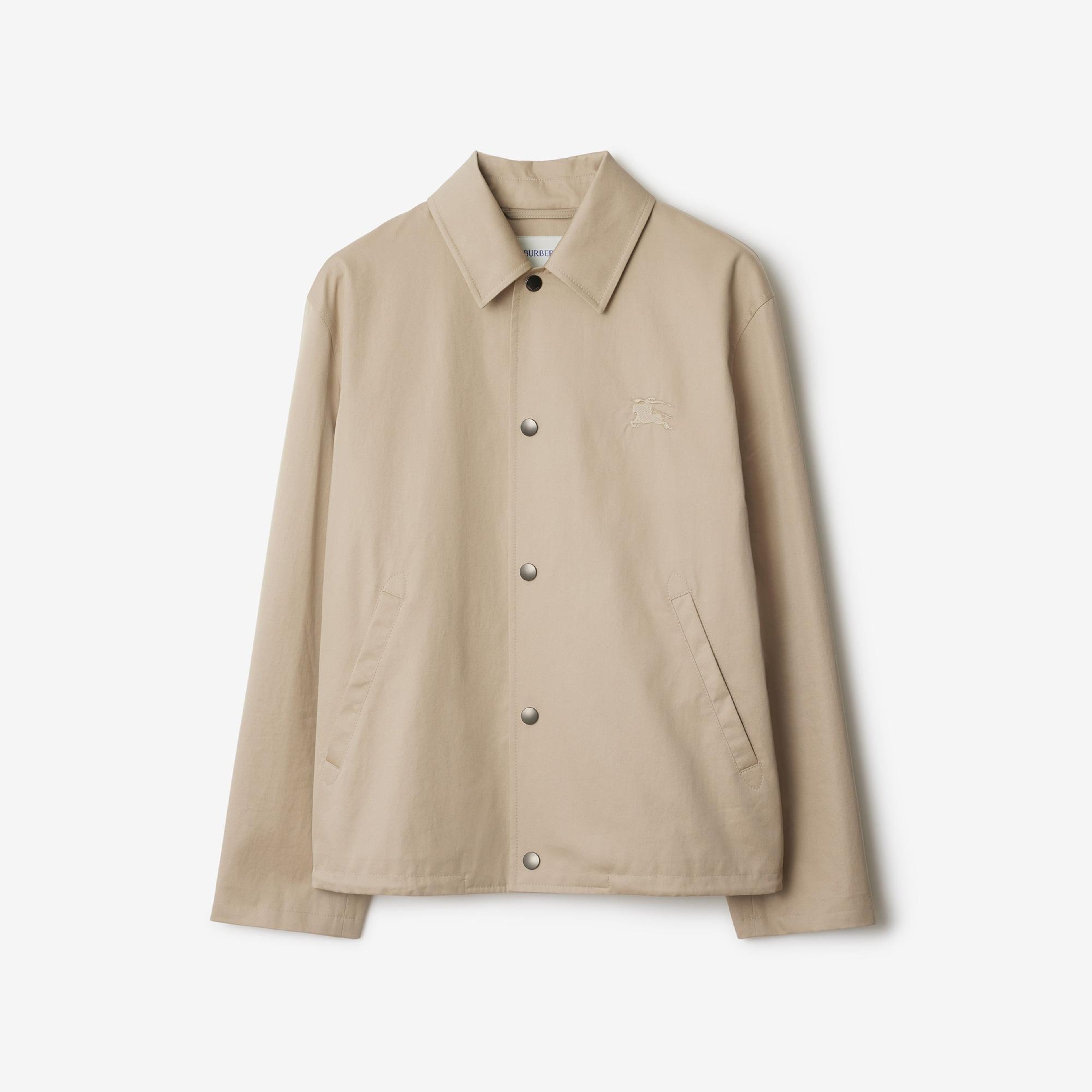 Burberry Tec Gabardine Erkek Krem Mont