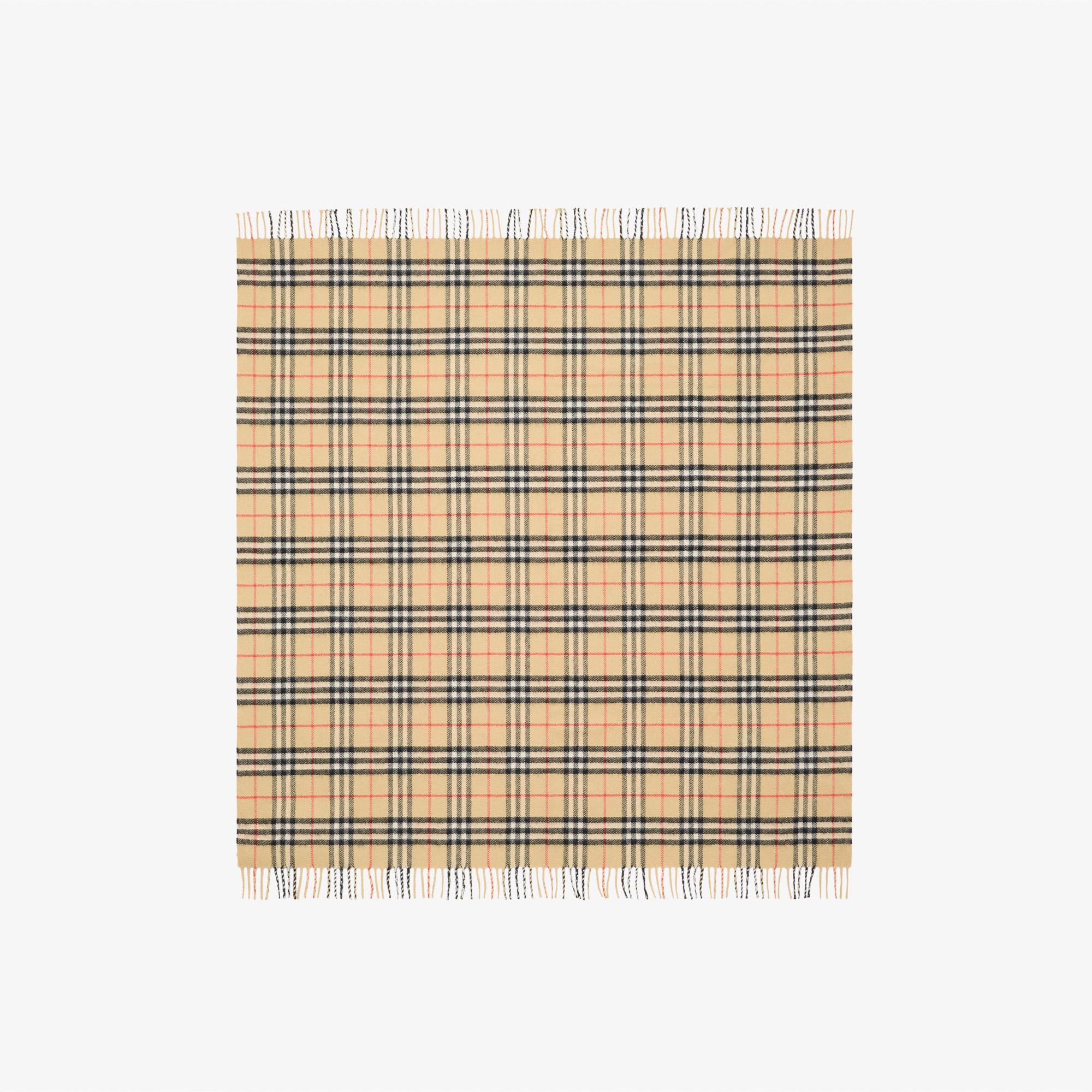 Burberry Check Çocuk Bej Battaniye