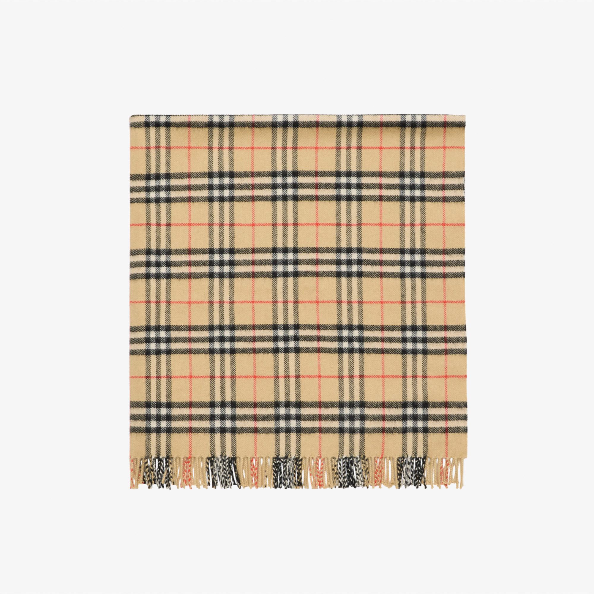 Burberry Check Çocuk Bej Battaniye