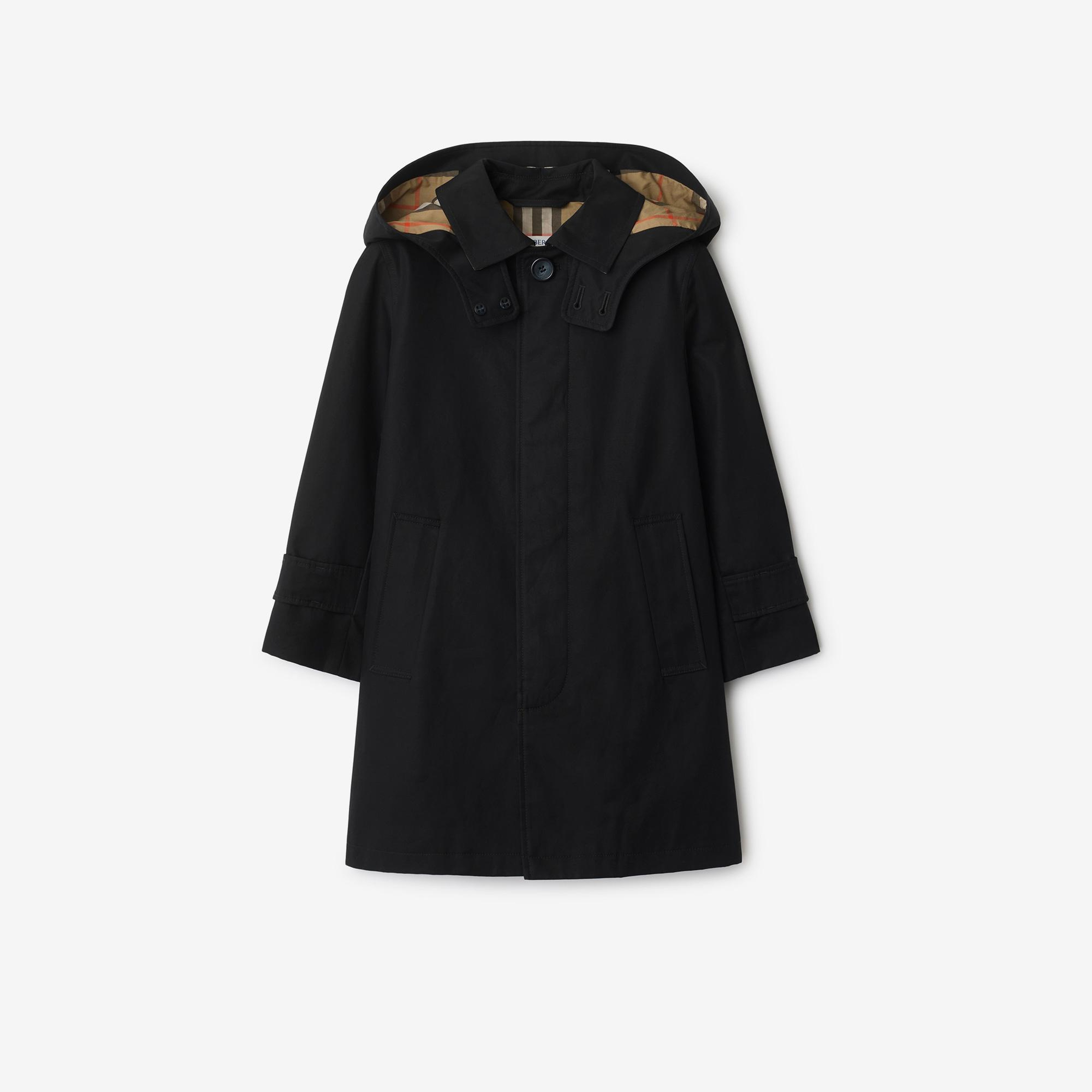 Burberry Çocuk Siyah Mont
