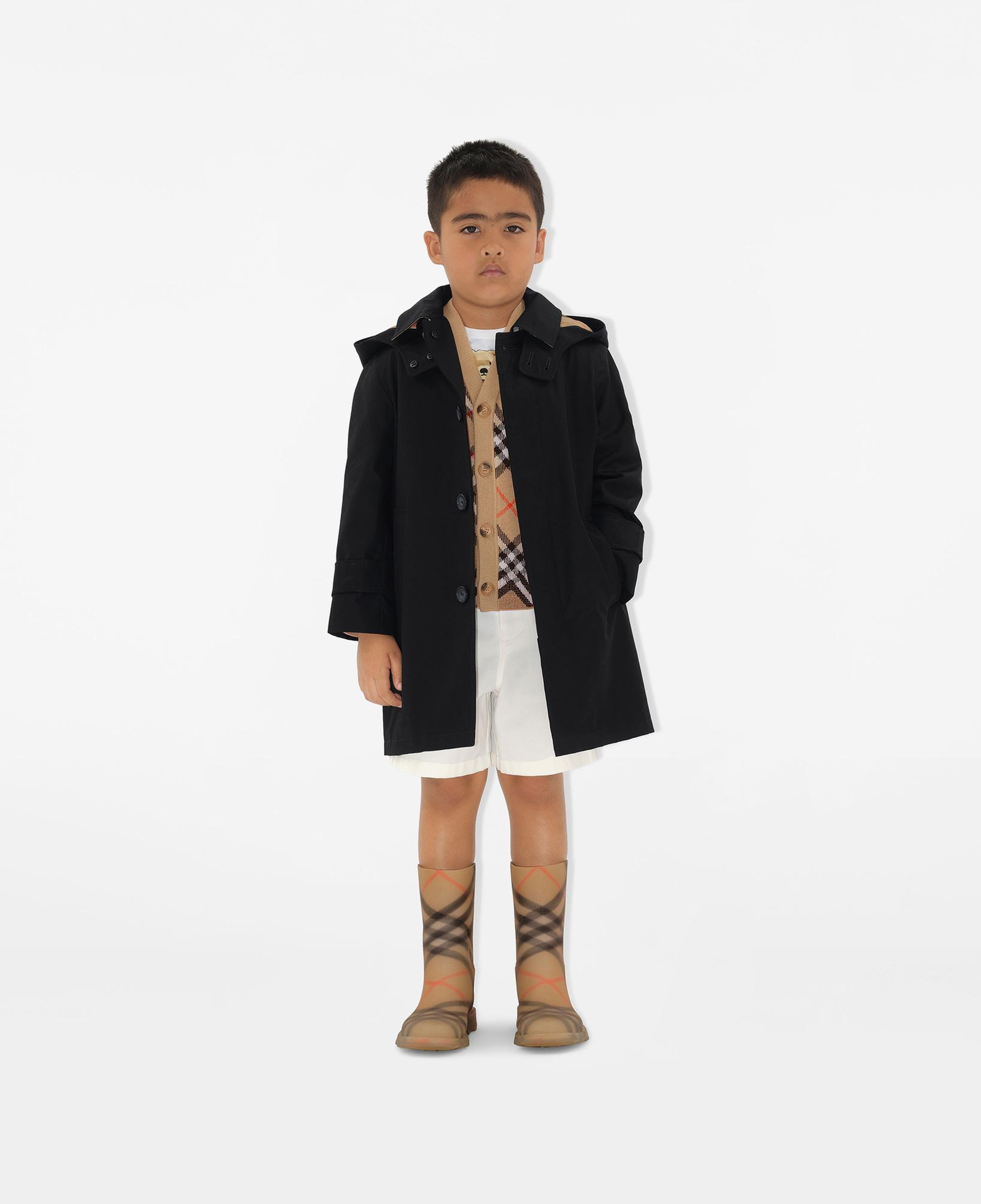 Burberry Çocuk Siyah Mont