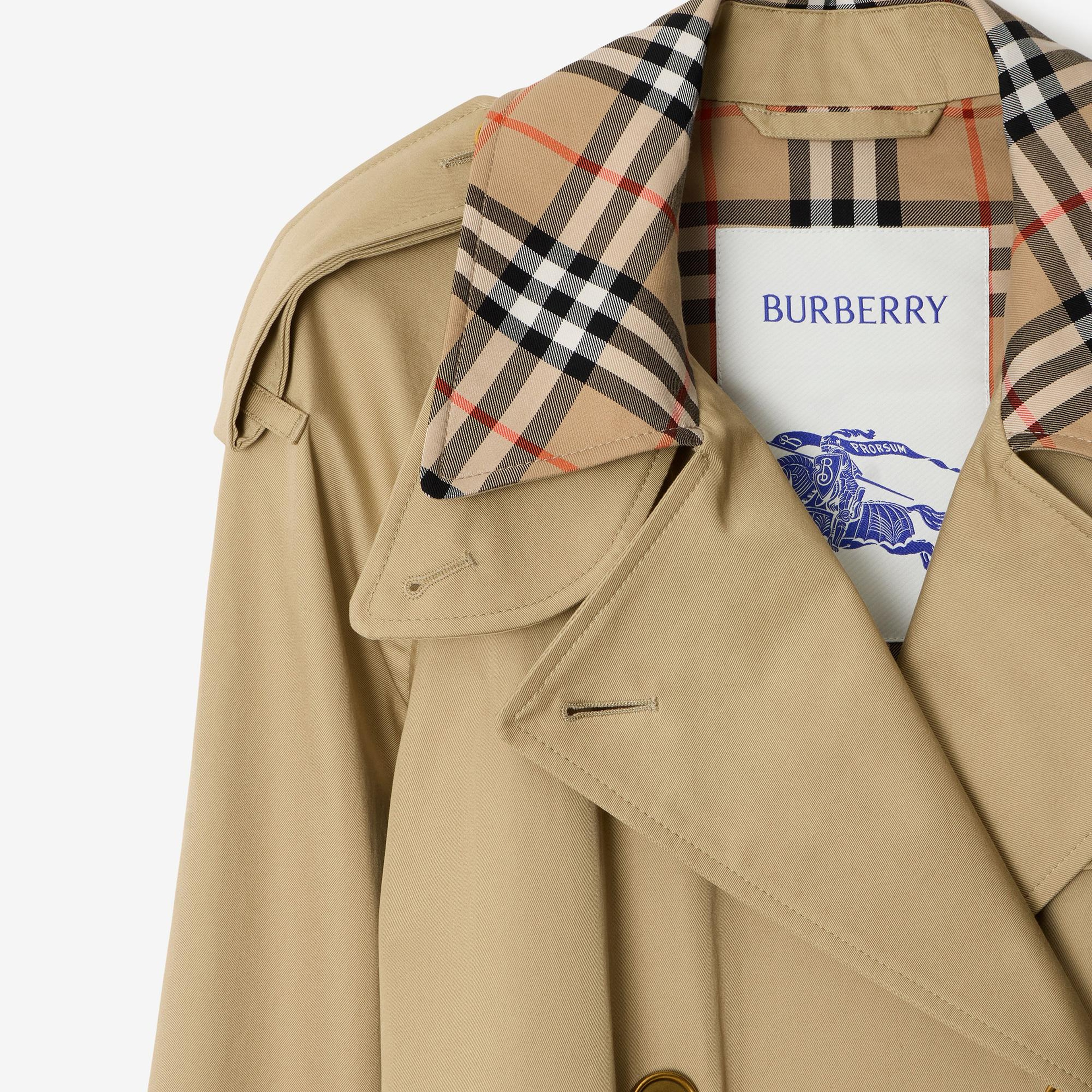 Burberry Kadın Bej Trençkot