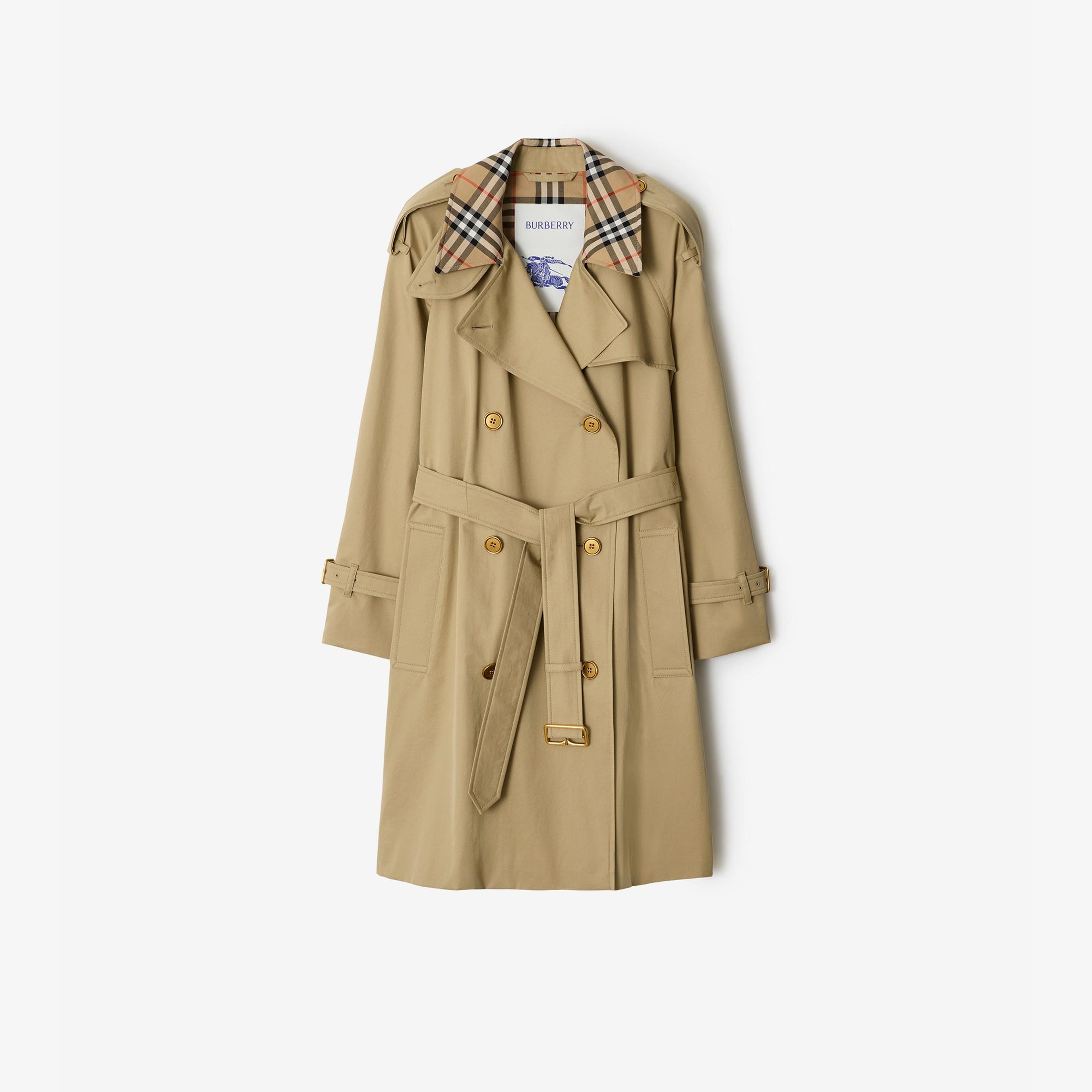 Burberry Kadın Bej Trençkot