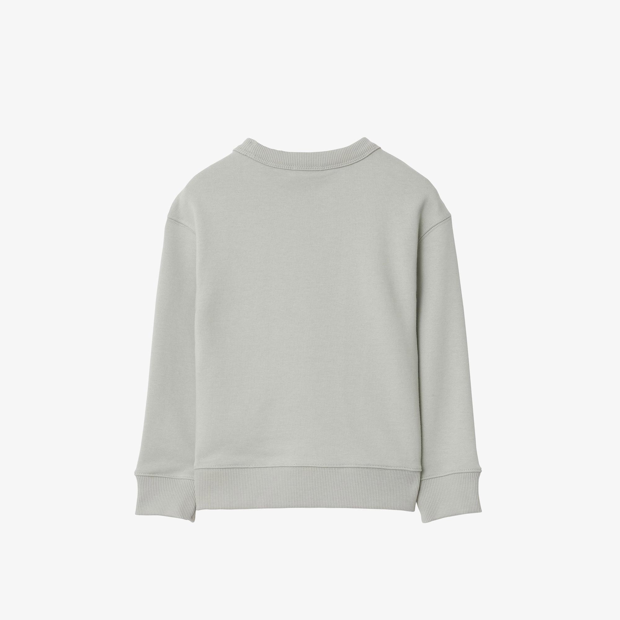 Burberry Mathew Teddy Çocuk Gri Sweatshirt