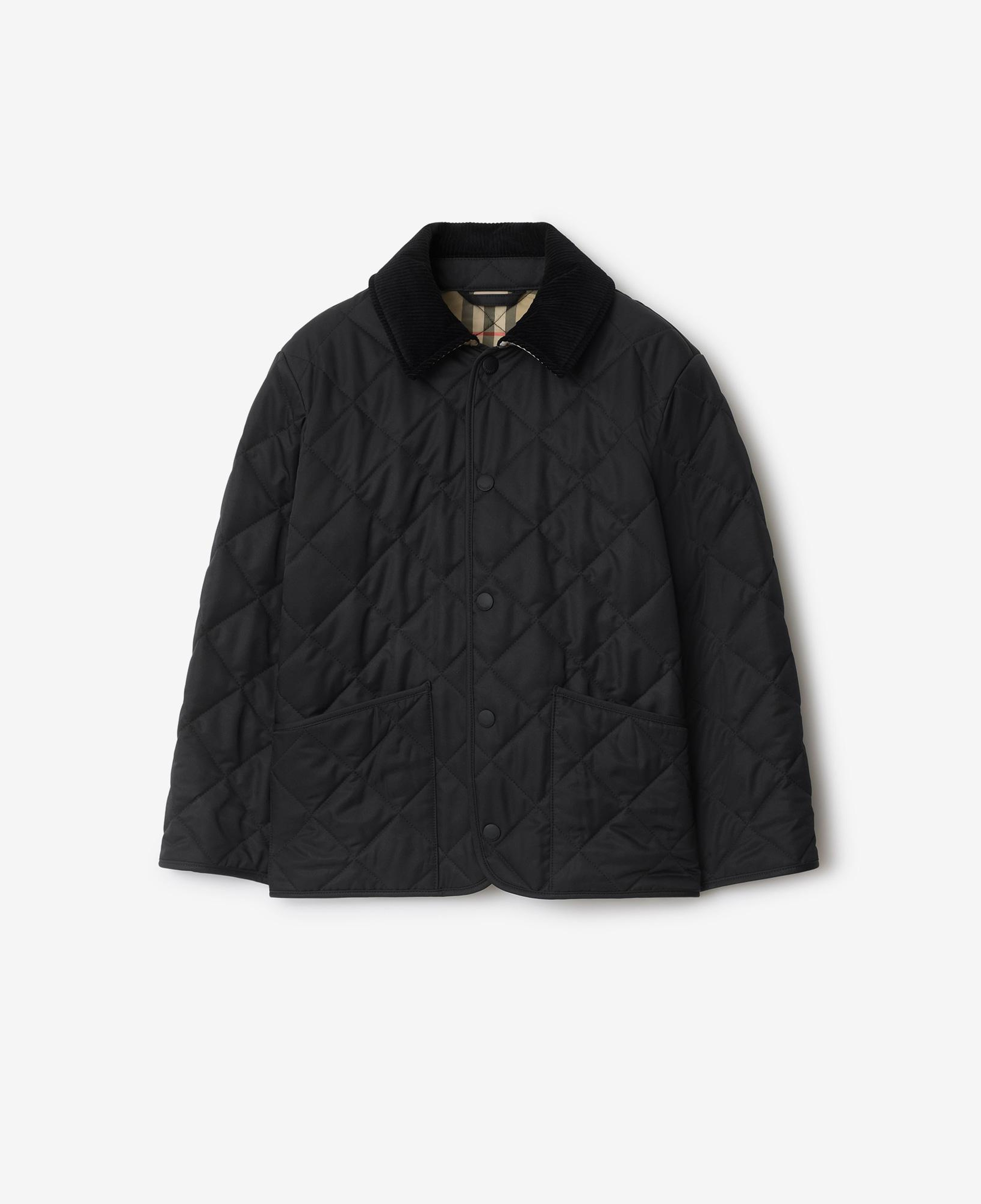 Burberry Çocuk Siyah Mont