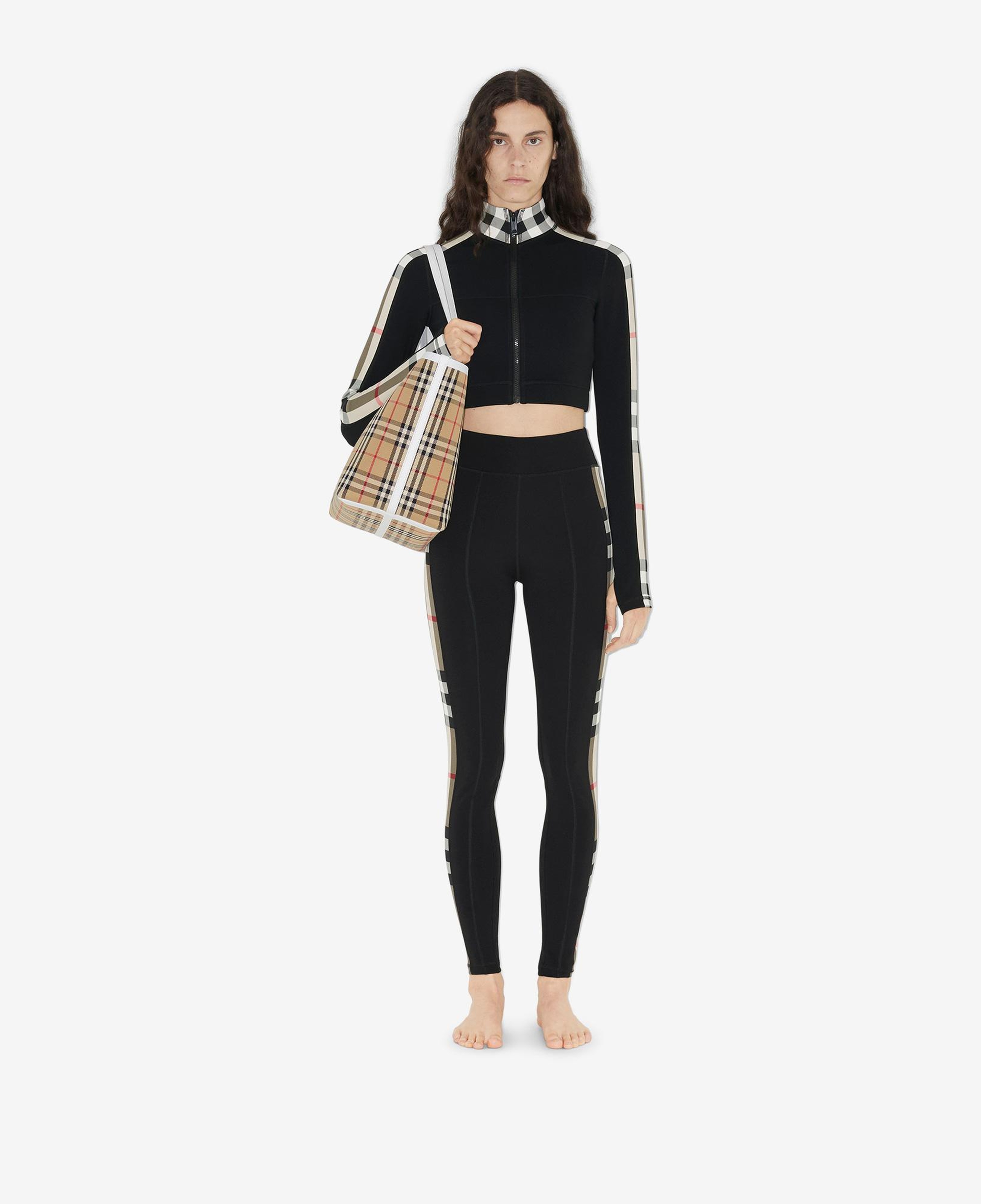 Burberry Kadın Siyah Tayt