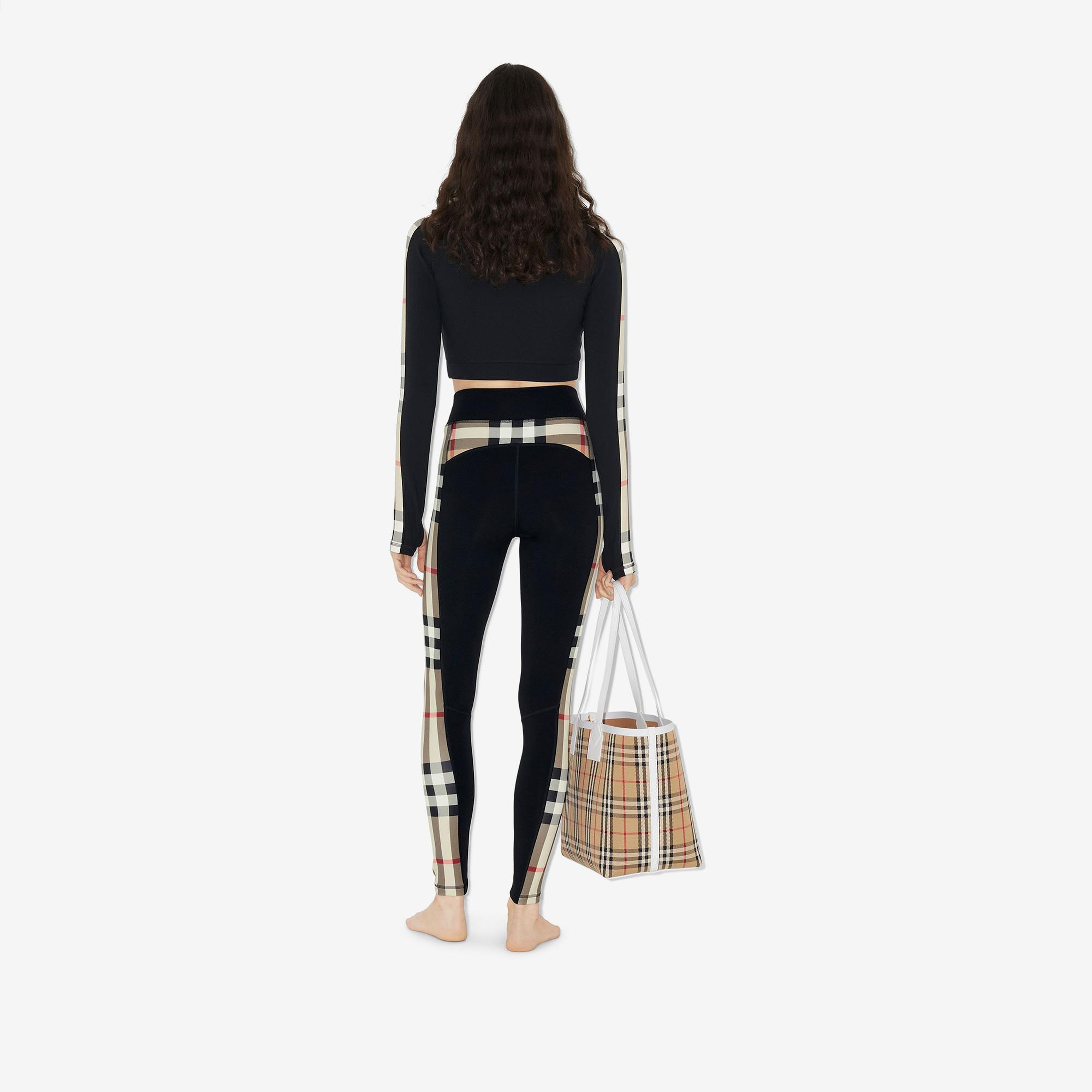 Burberry Kadın Siyah Tayt