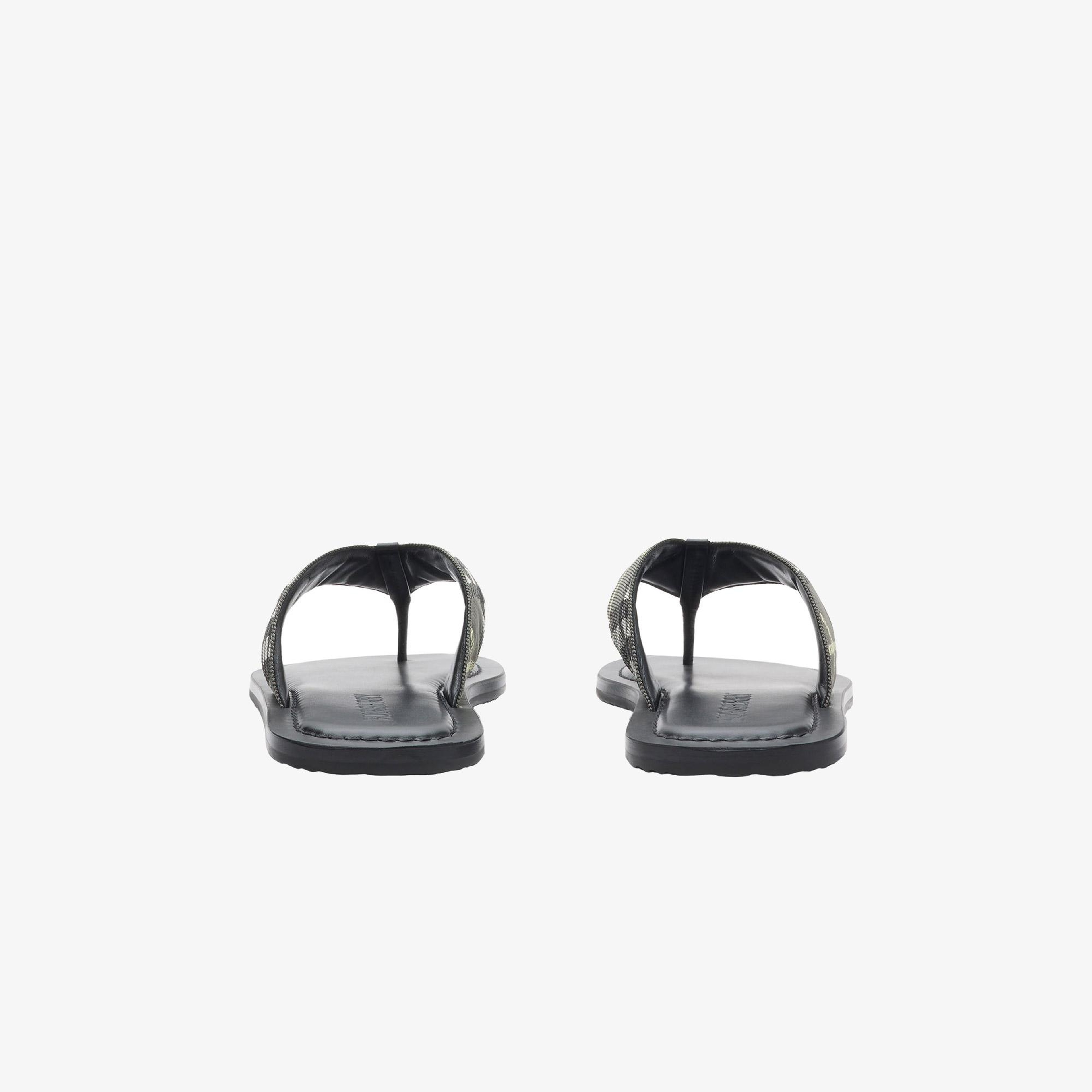 Burberry Pavillon Erkek Haki Terlik